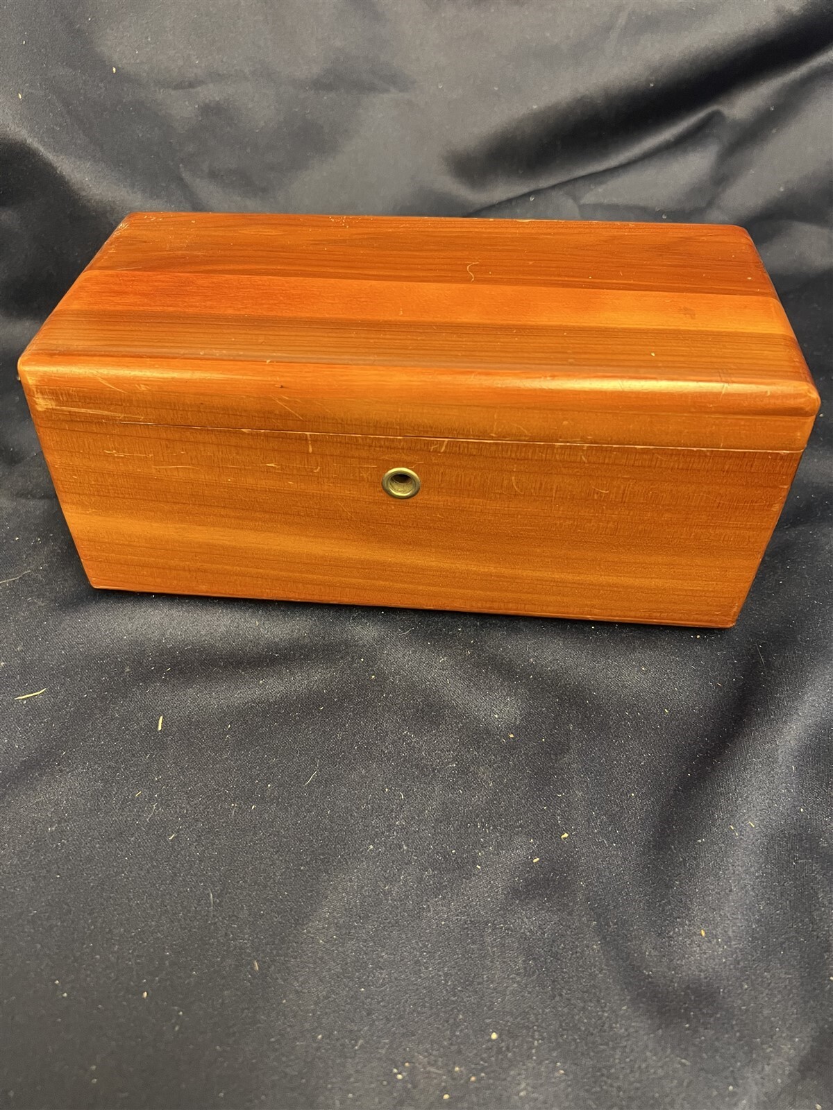Vintage Lane Miniature Cedar Chest Jewelry Box Kerley Furniture Co.