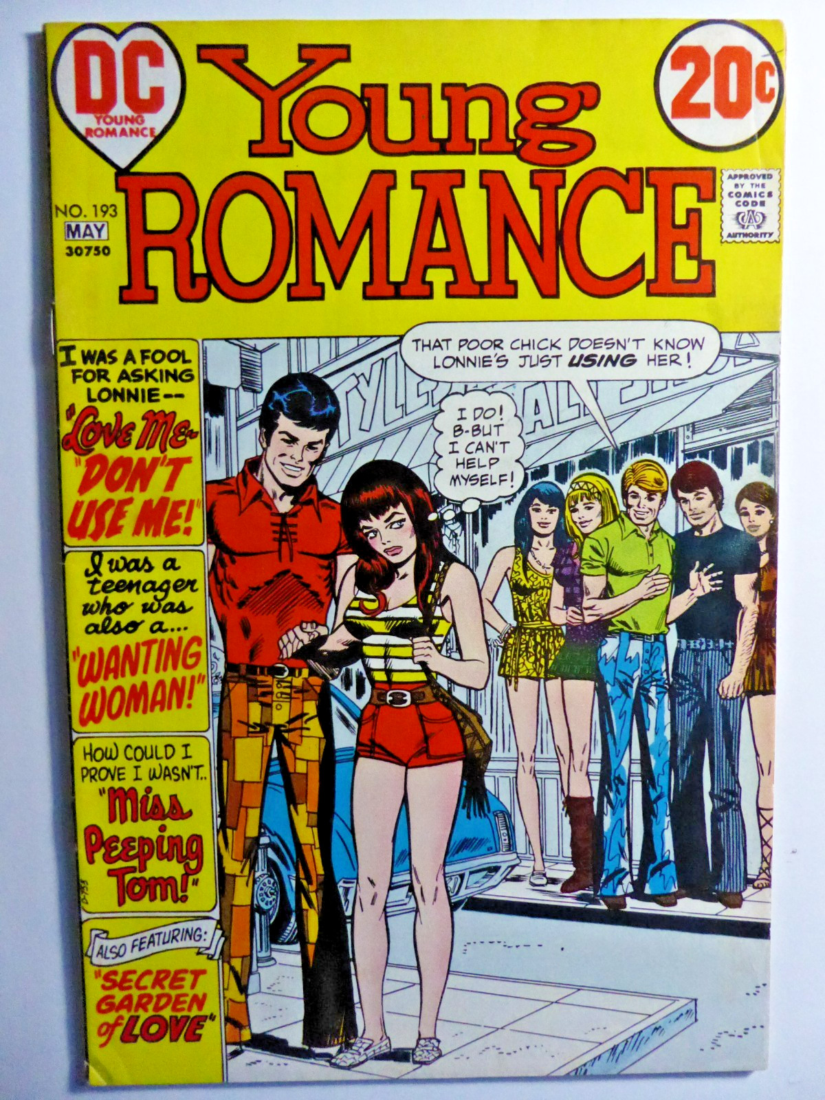 Young Romance #193 ~ (1973 DC) ~ VG+ ~ \