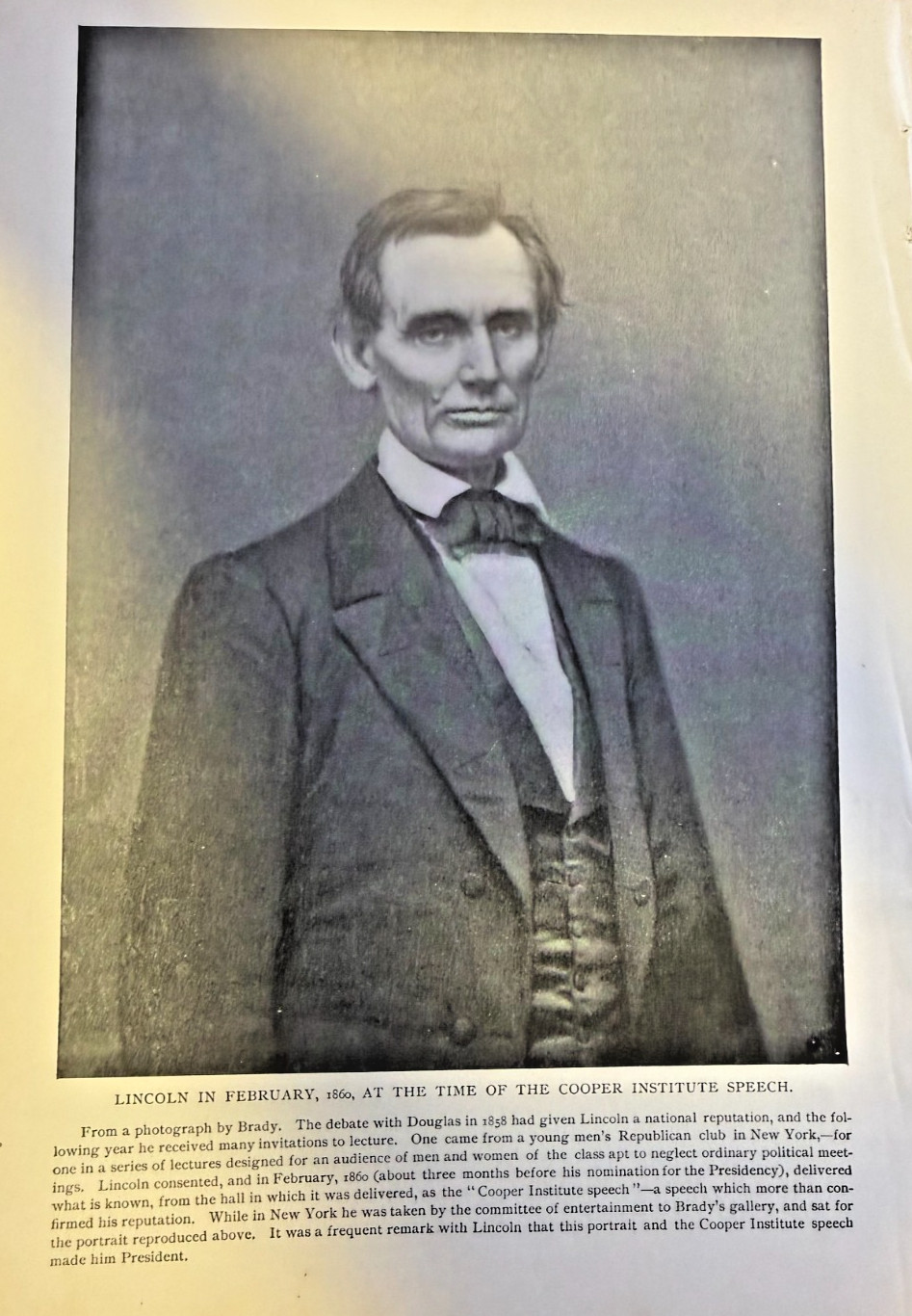 1896 Three Vintage Magazine Illustrations of President Abraham Lincoln 1896 Three Vintage Magazine Illustrations of President Abraham Lincoln