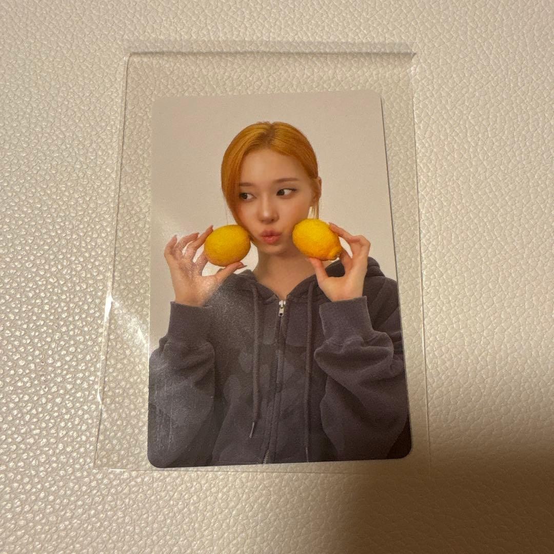 aespa WINTER LEMONADE POPUP 100000 KRW Photo Card