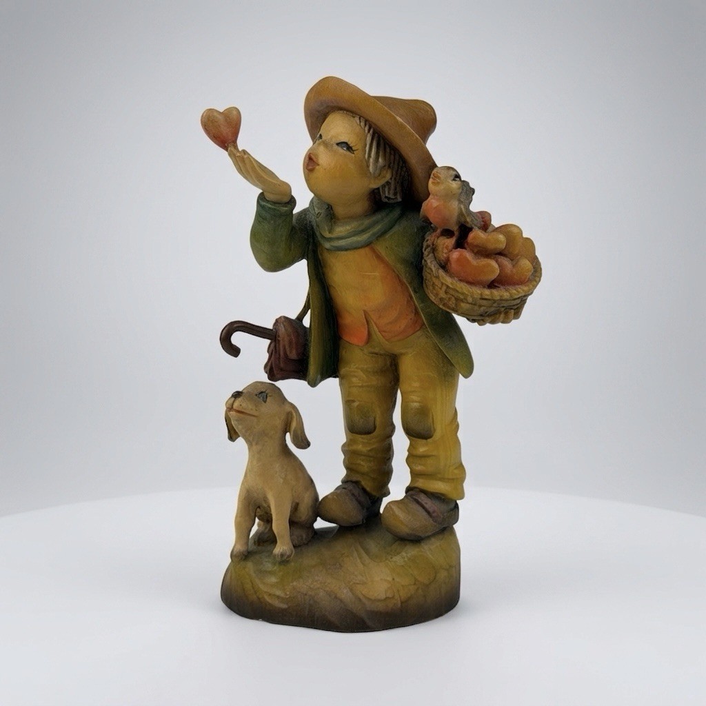 ANRI Juan Ferrandiz 7” Vintage Wood Carving 