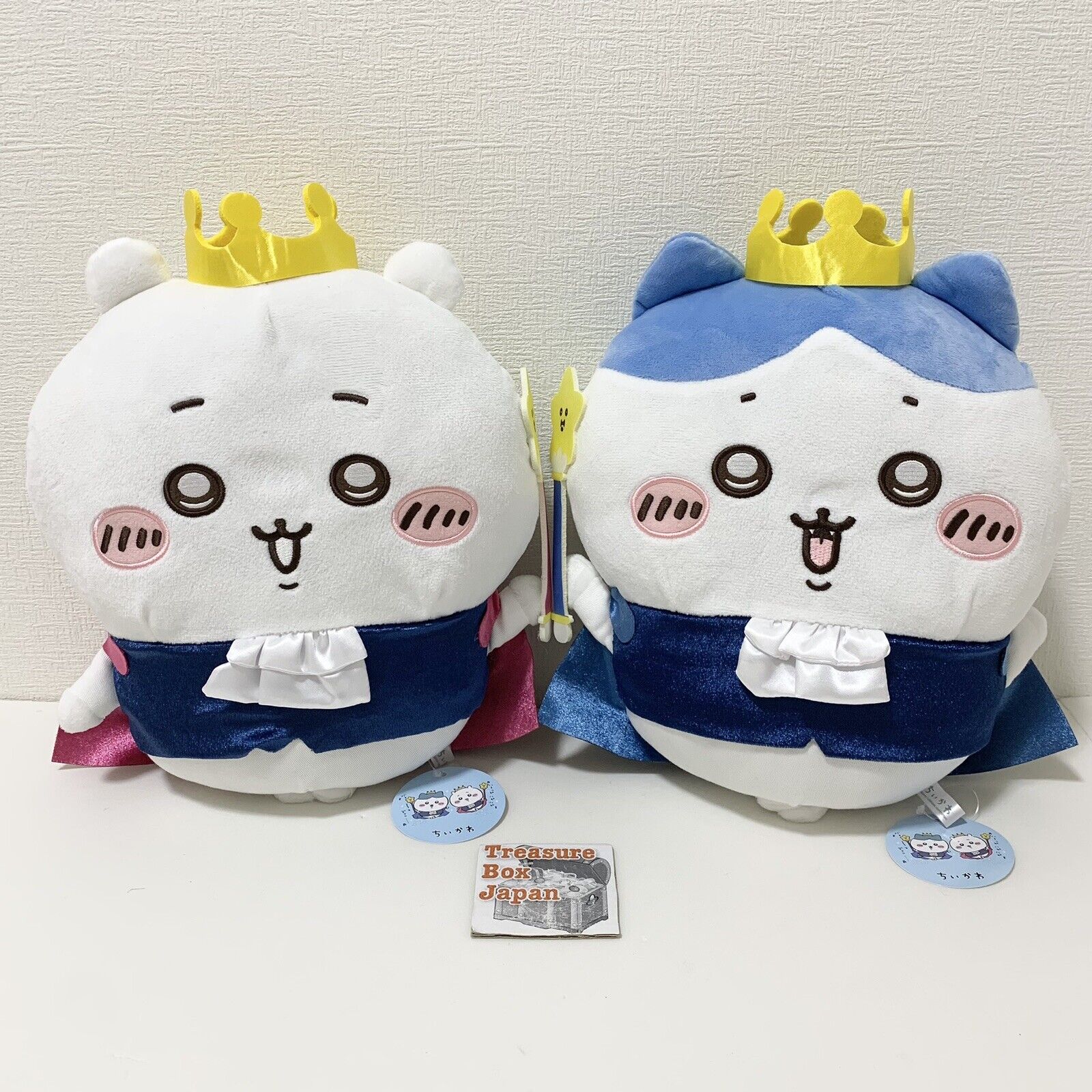 Chiikawa Birthday na Chiikawa BIG Plush Doll Chiikawa & Hachiware Set 13.7in