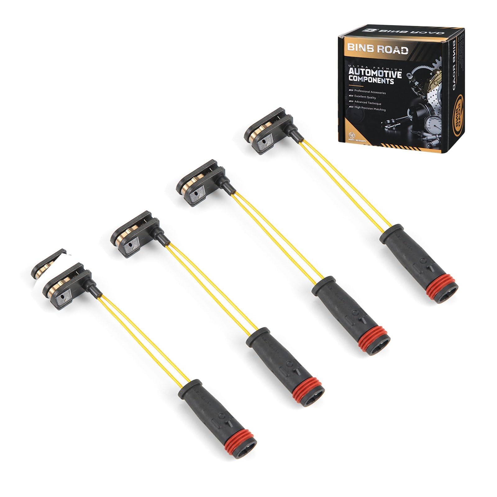4Pcs Front Rear Brake Pad Wear Sensor for E350 GL320 GLE350 GLS450 ML350 R350