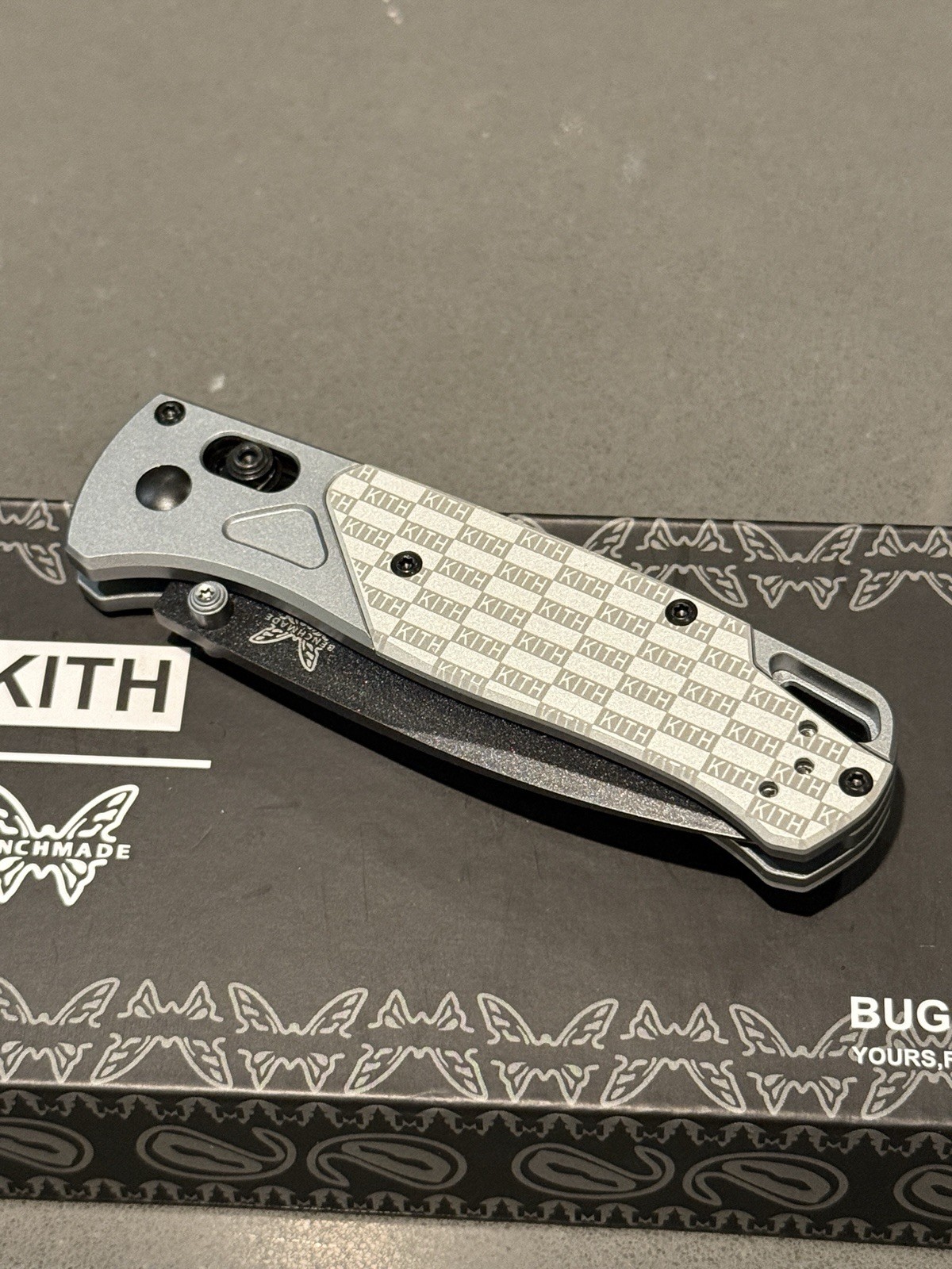 KITH x Benchmade Bugout 535 M390 Limited Edition Knife w/ Original Box NEW