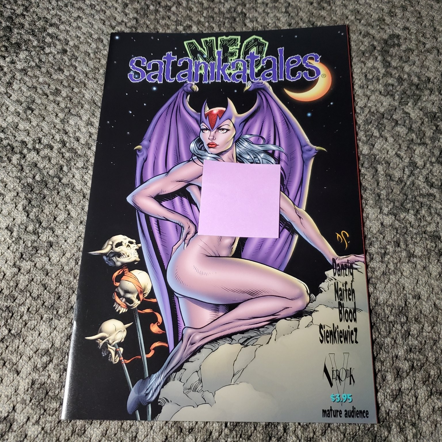 Neo Satanikatales #1 Verotik Glenn Danzig Jason Blood 2001 Dave Stevens