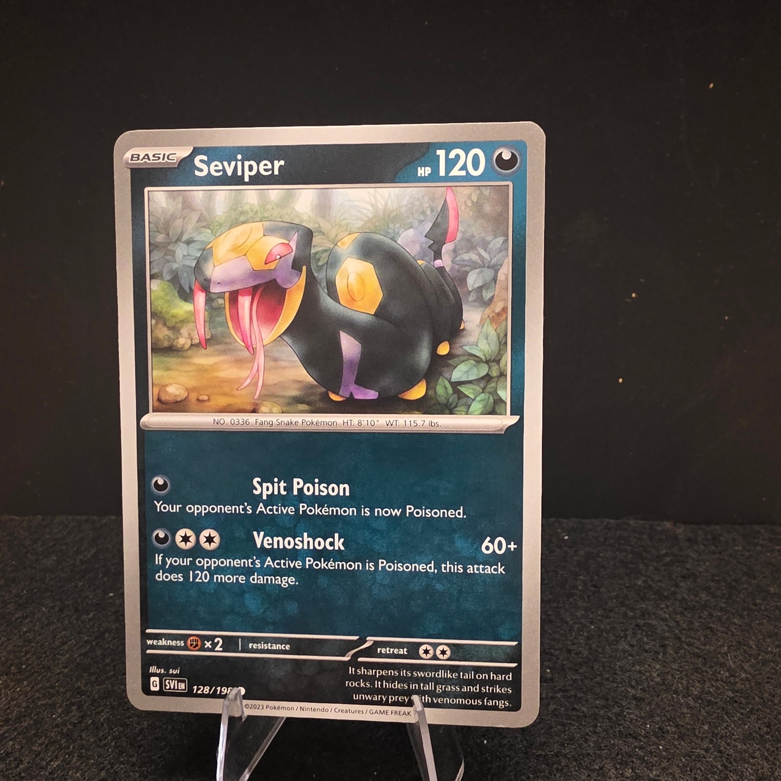 SV01: Scarlet & Violet Base Set #128/198 Seviper