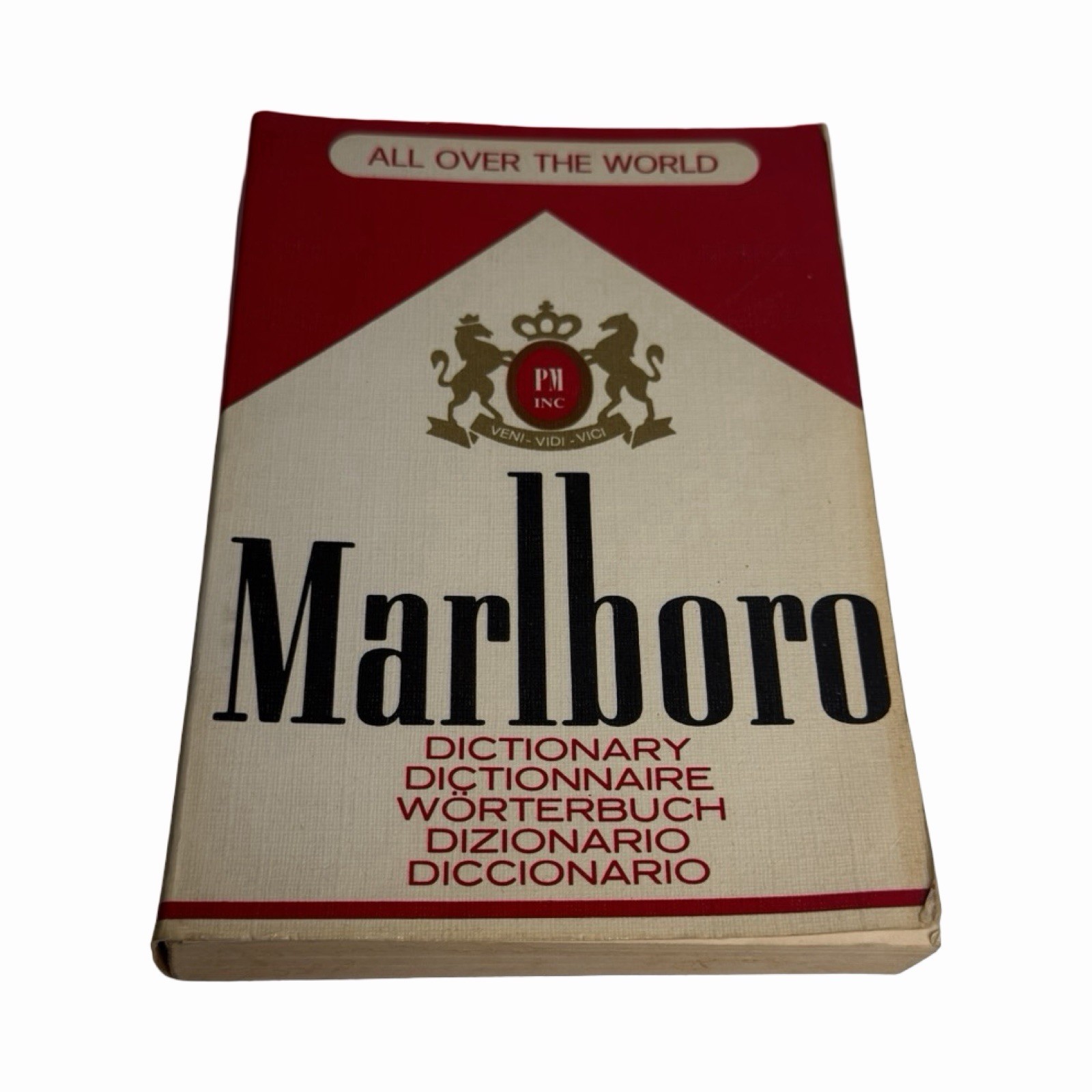 VG+ Vintage/90s Rare Marlboro Advertising Memorabilia: Dictionary