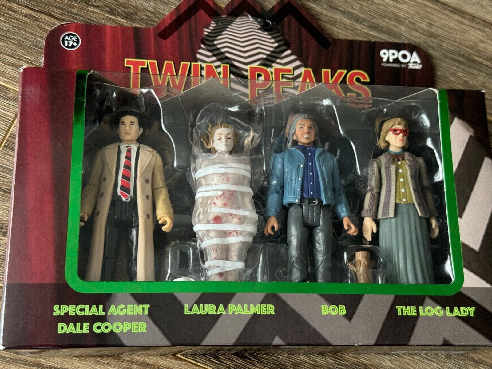 FUNKO Twin Peaks Figure Set 3 3/4 inch figures - Unopened