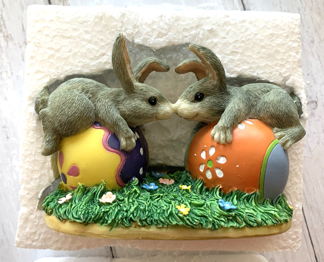 Charming Tails Easter Bunny Love Vintage Dean Griff 1997 Figurine In Box