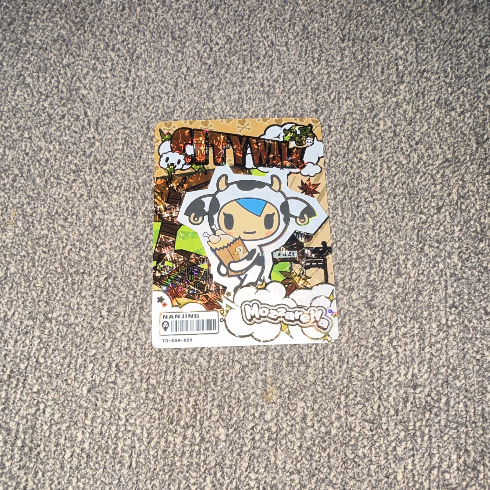 Tokidoki CITYWALK Mozzarella Kayou Non-Sport Trading Card Lot 2 TD-SSR-029