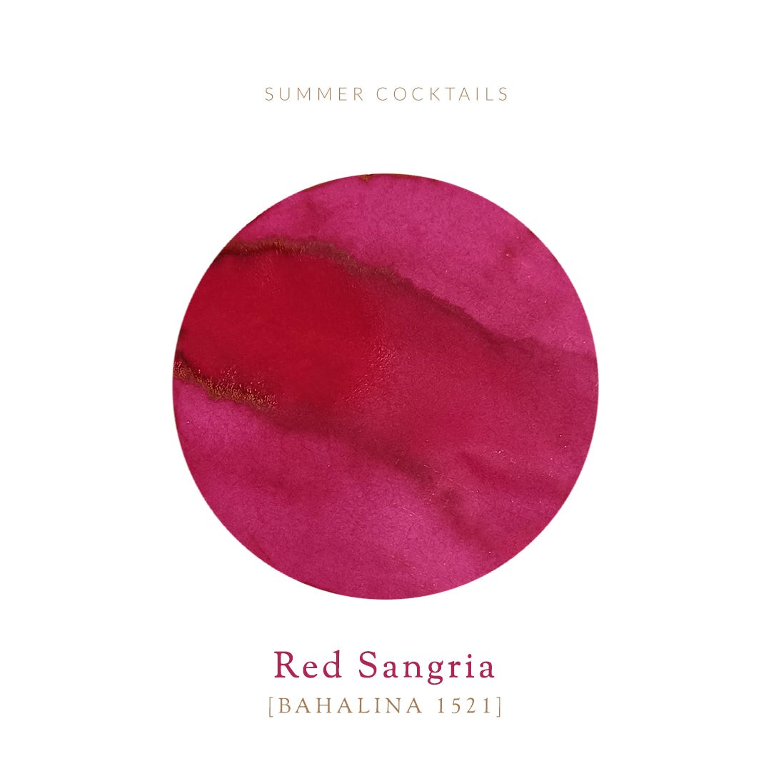 Vinta Inks Manila Pen Show 2025 Collection Scented Bottled Ink in Red Sangria [