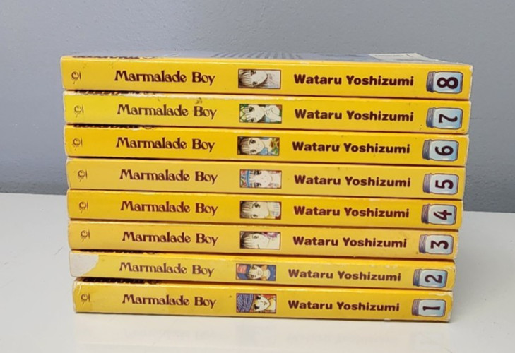 Marmalade Boy Vols 1-8 Wataru Yoshizumi Tokyopop Complete Manga Graphic Novel