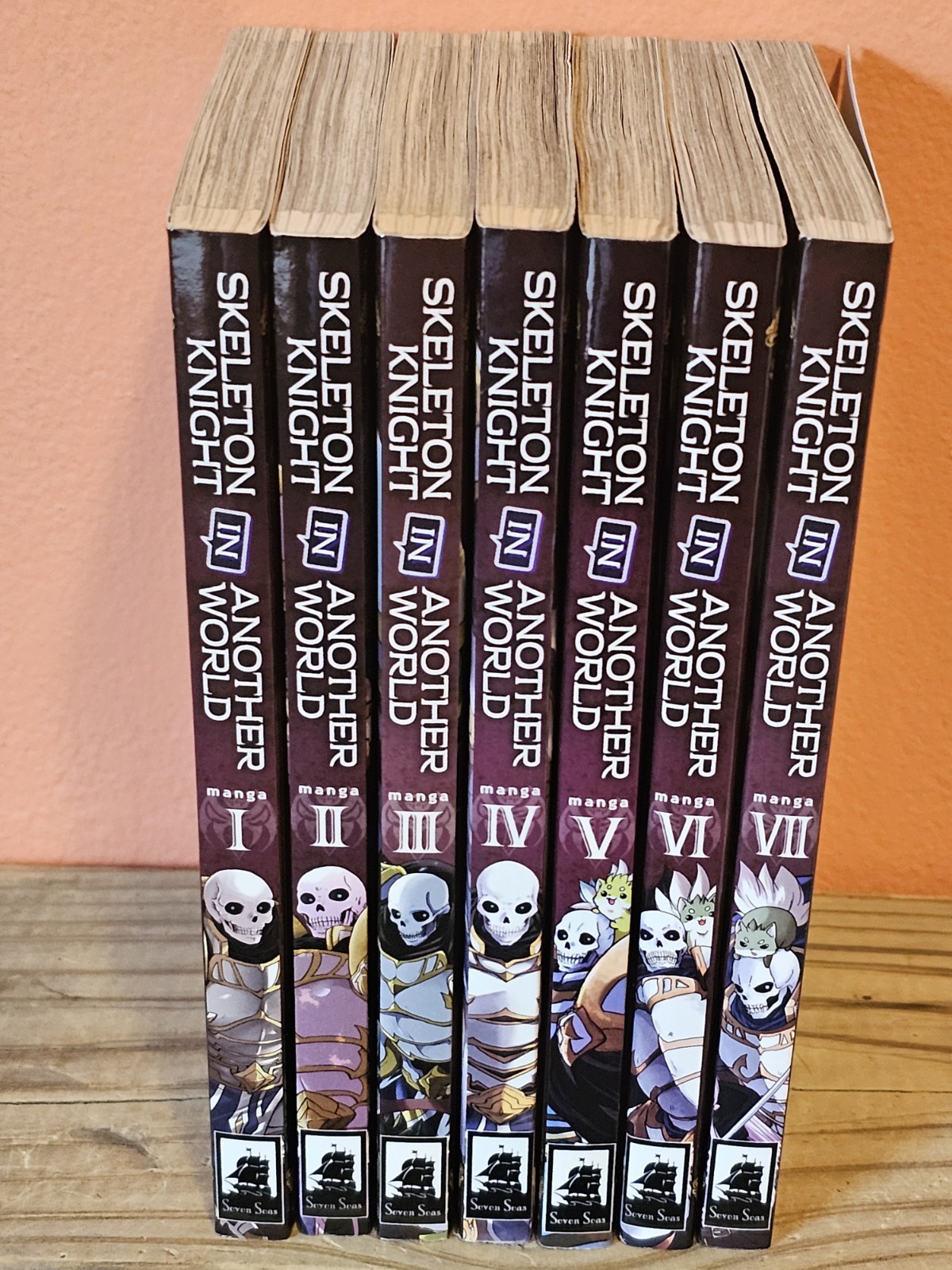 Skeleton Knight in Another World Volumes 1-7 Hakari English Manga