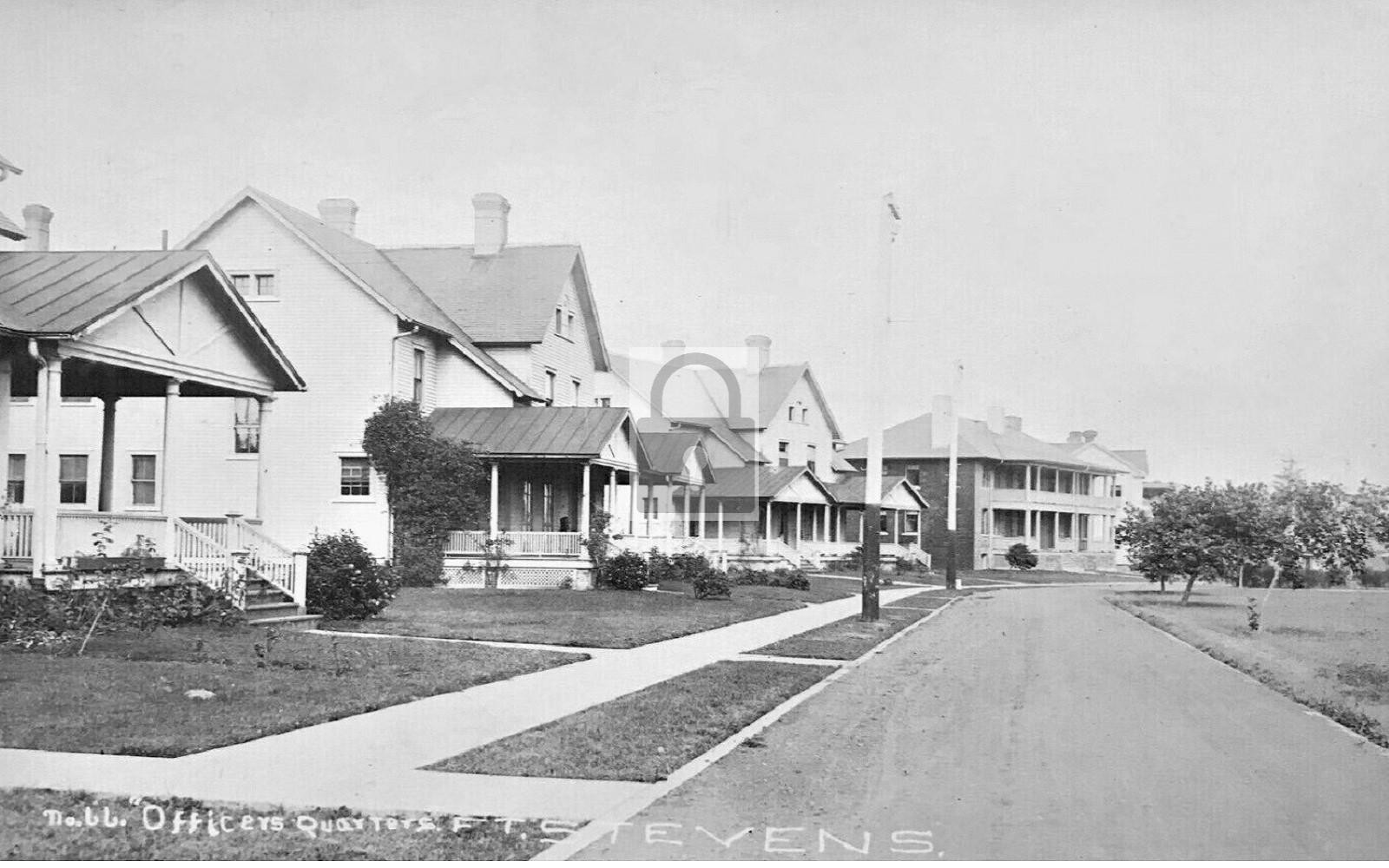 Officers Quarters Fort Stevens Oregon OR - 11x17 Reprint