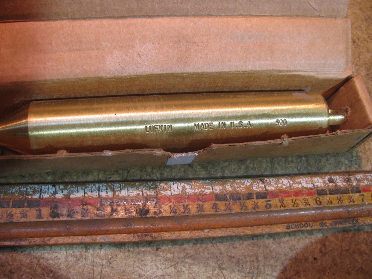 Lufkin 590 Brass Plumb Bob 5MC23