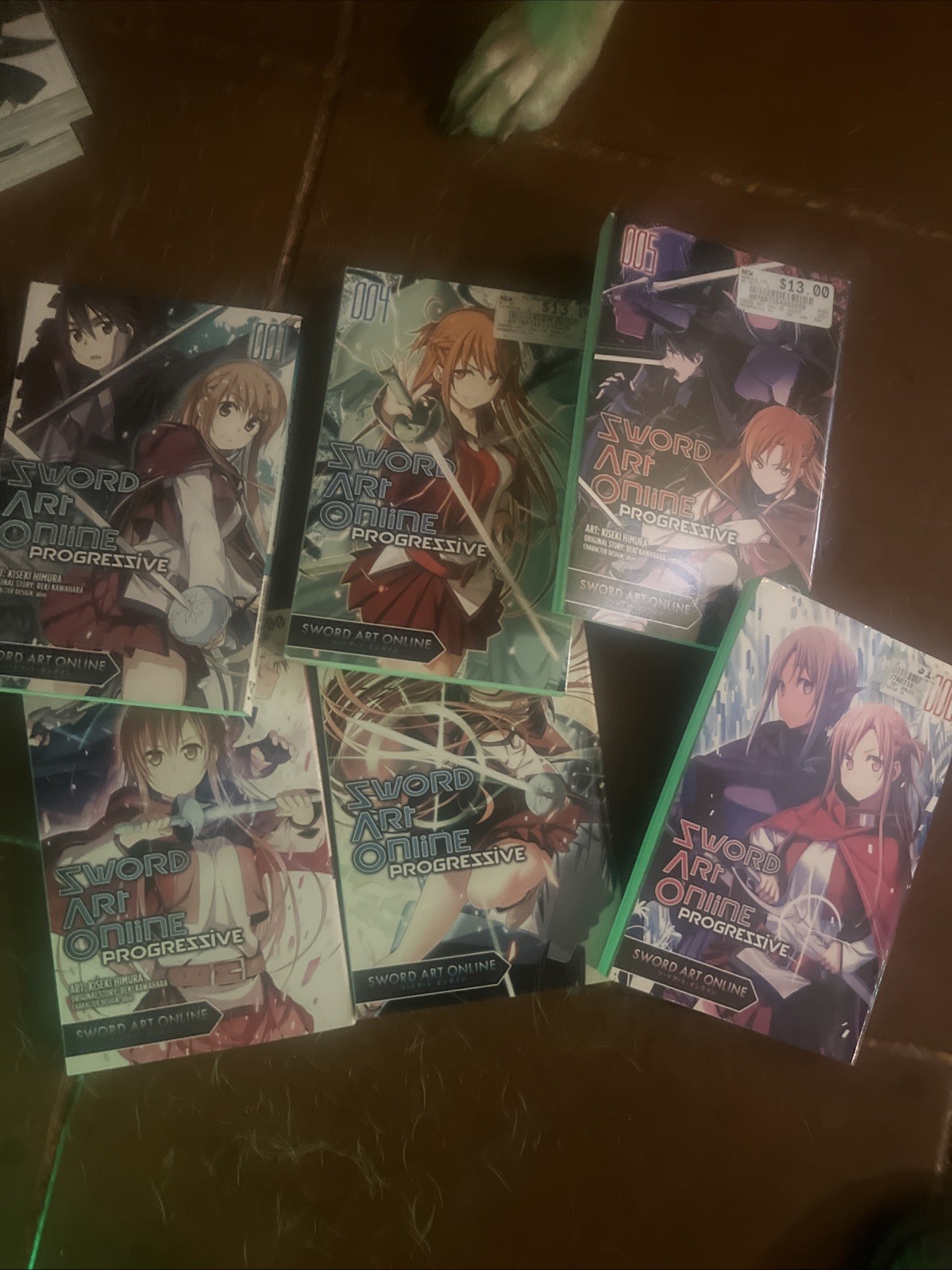 sword art online progressive manga 1-6