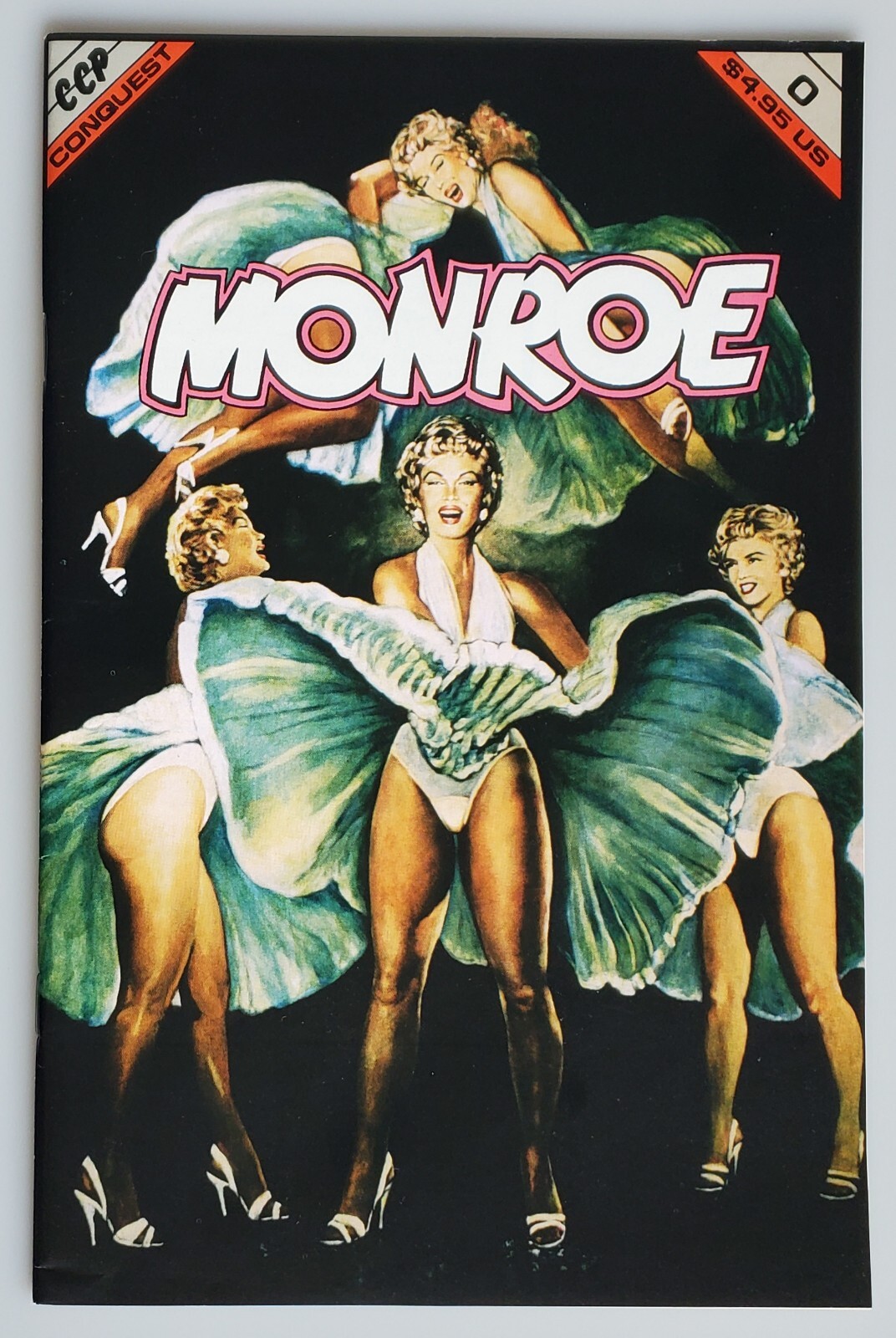Monroe #0 Conquest Comics FN+ W/ Card And Poster
