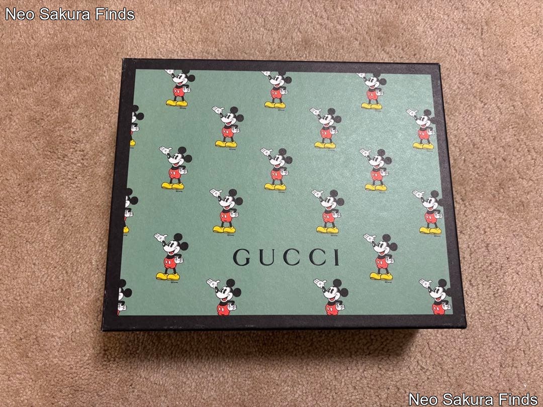 Gucci Daily Collection Mickey Mouse Empty Box Limited VHTF Designer