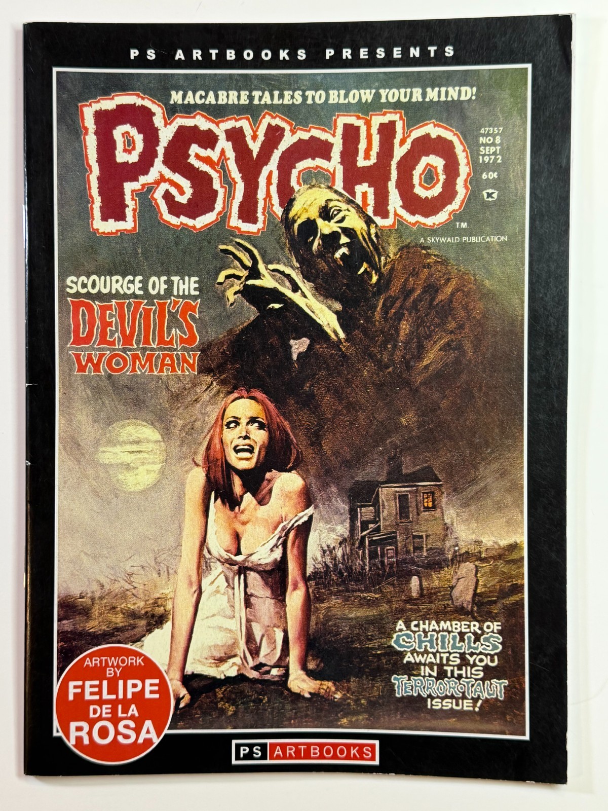 Psycho Magazine #8 PS Artbooks Skywald Horror Reprint Sept 1972 NEW