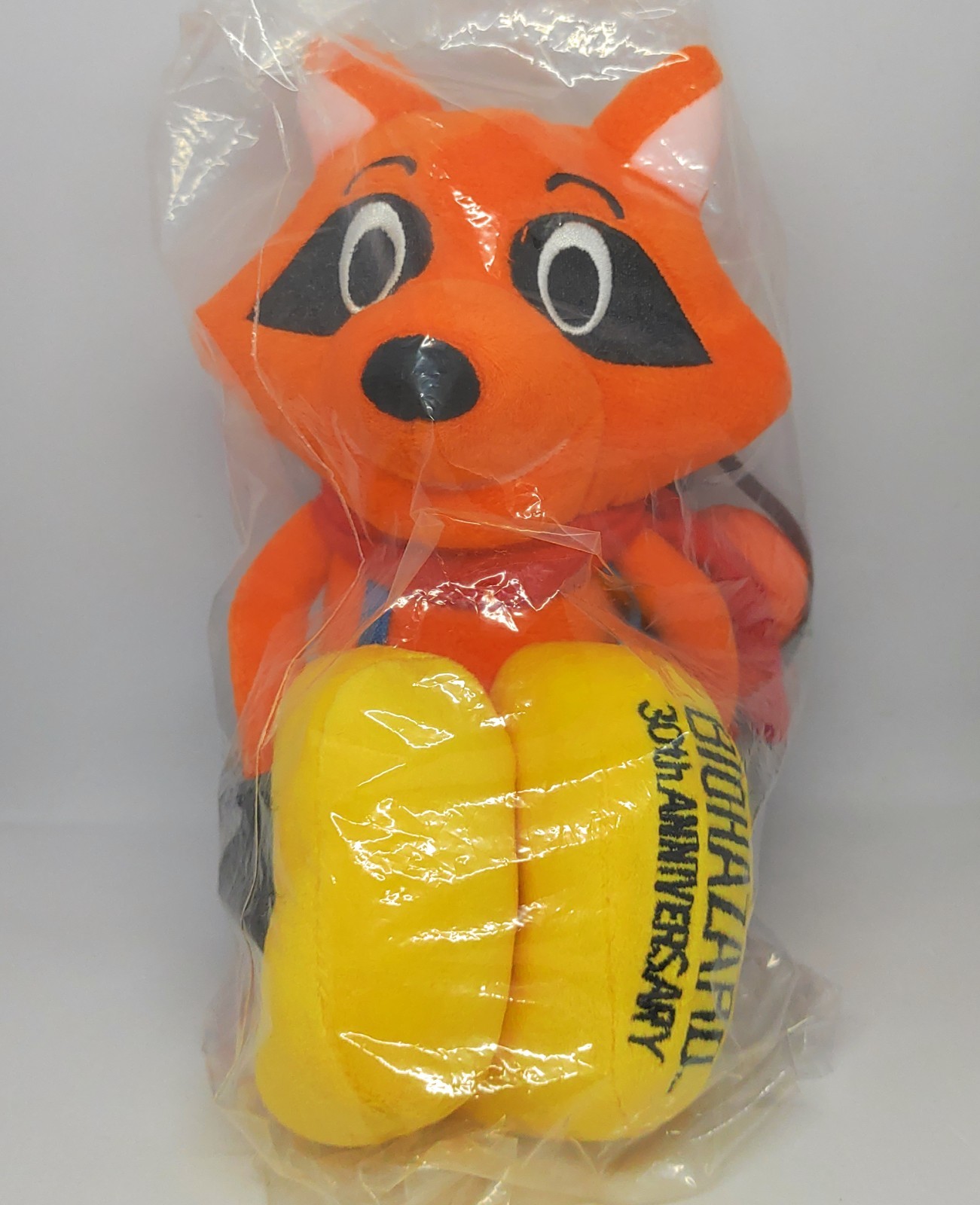 Biohazard Resident Evil Mr. Raccoon Plush toy 30th Anniversary Capcom Japan