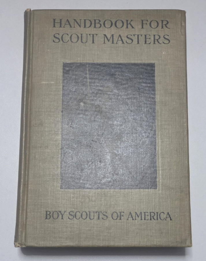 Handbook for Scout Masters 1913 First 1st Edition Boy Scouts BSA; Excellent