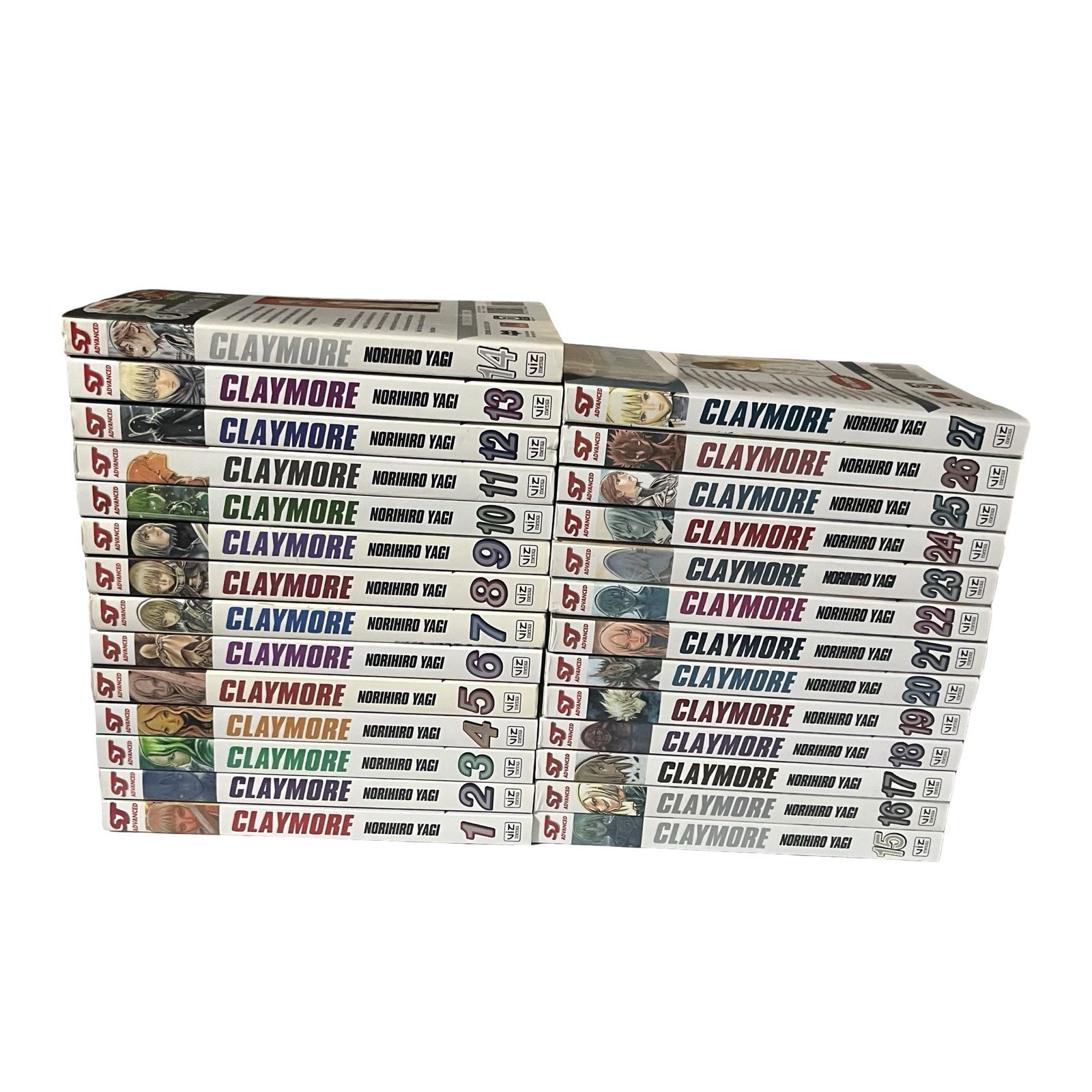 Claymore Complete Manga 1-27 by Norihiro Yagi
