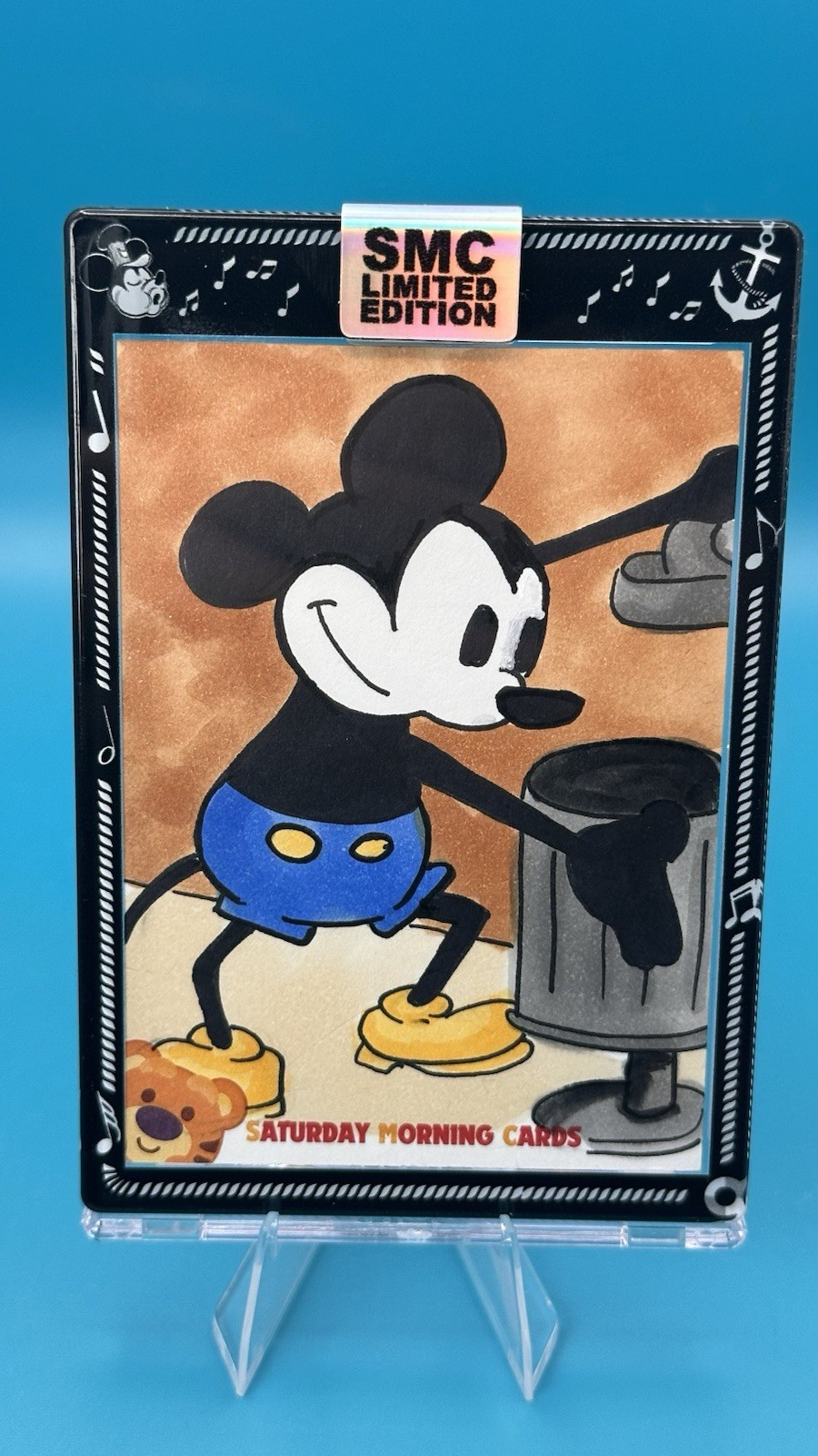 1/1 Sketch Steamboat Willie Disney Mickey Card Saturday Morning Cards SMC  2026