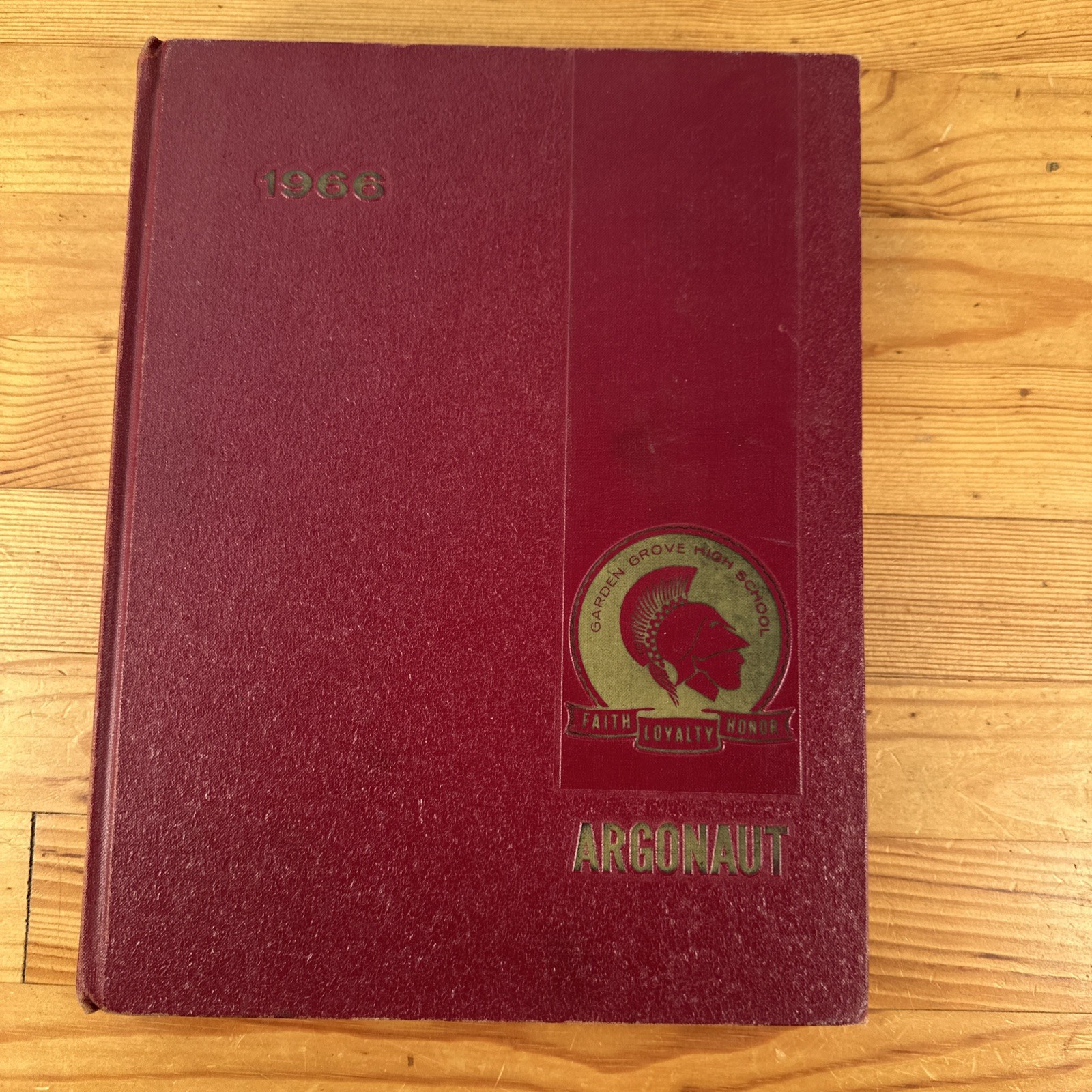 Argonaut Garden Grove California Yearbook 1966