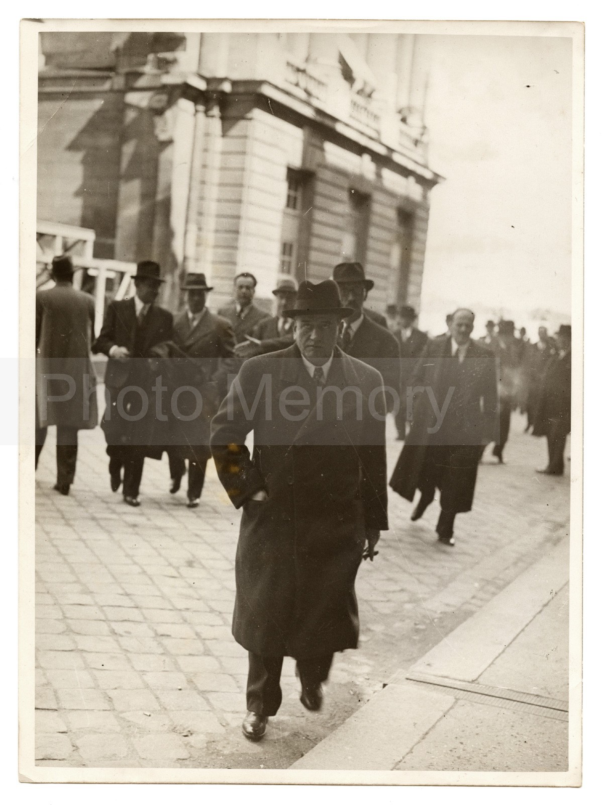 Edouard Daladier, President of the Council - Vintage Photo 1939