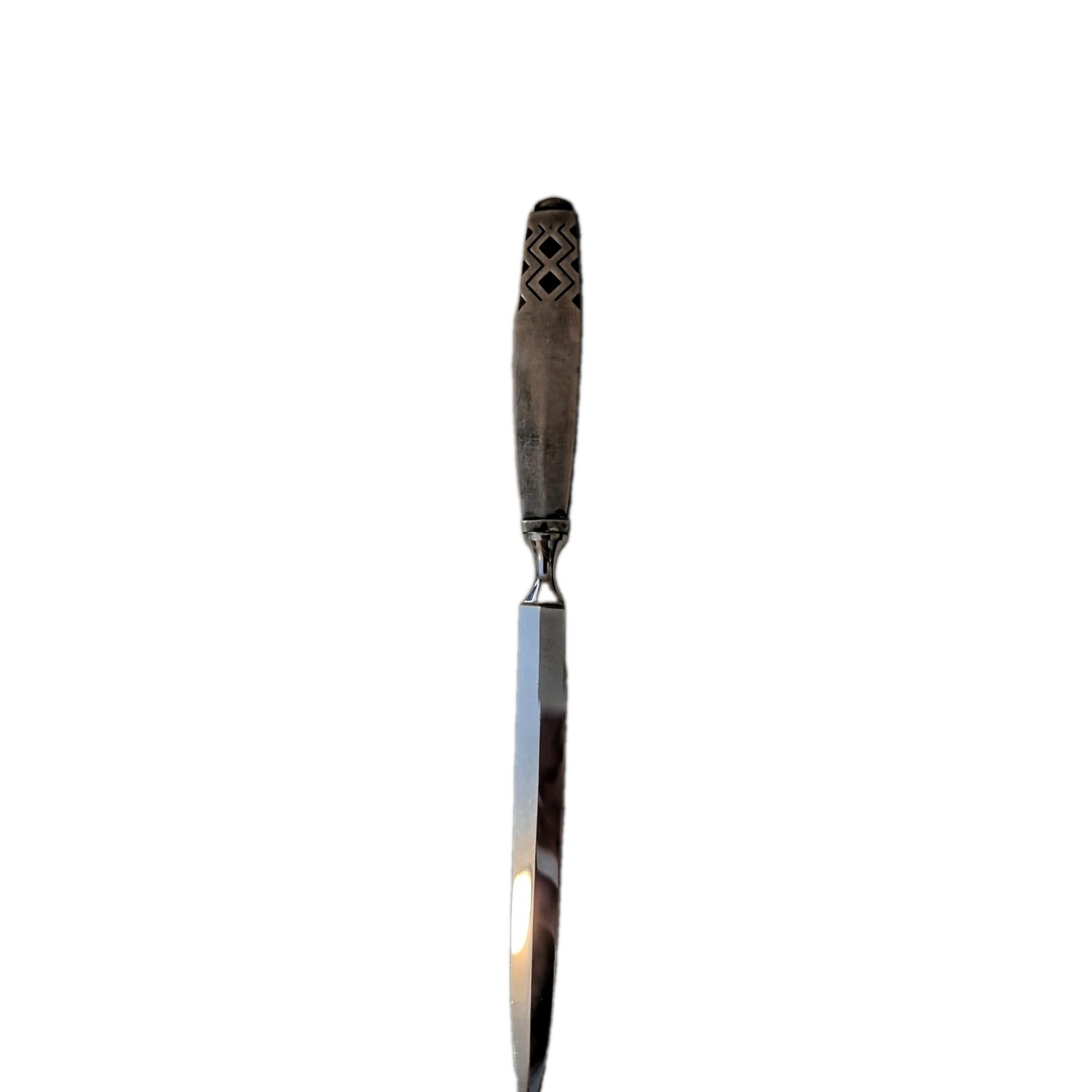 Vintage George Jensen Sterling Silver Handle Letter Opener MAYAN Geometric 