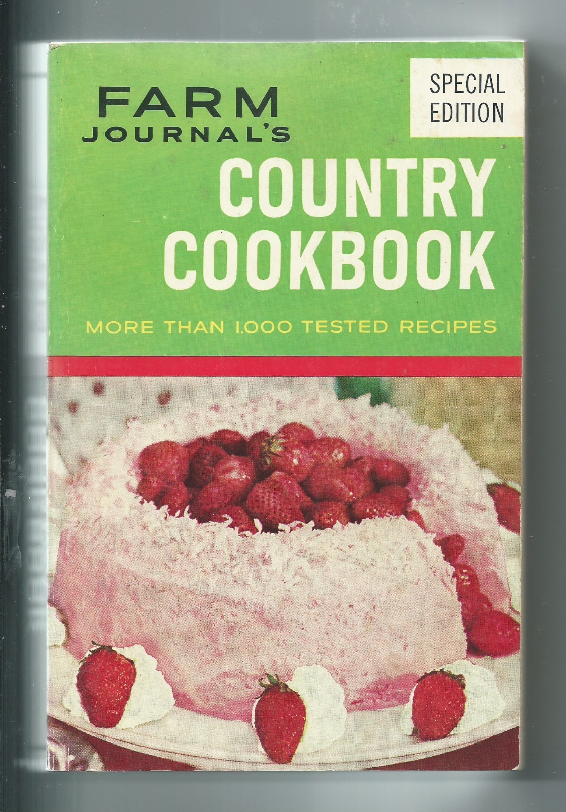 1959 Farm Journal COUNTRY COOKBOOK 420 pages soft cover 1000+ delicious recipes