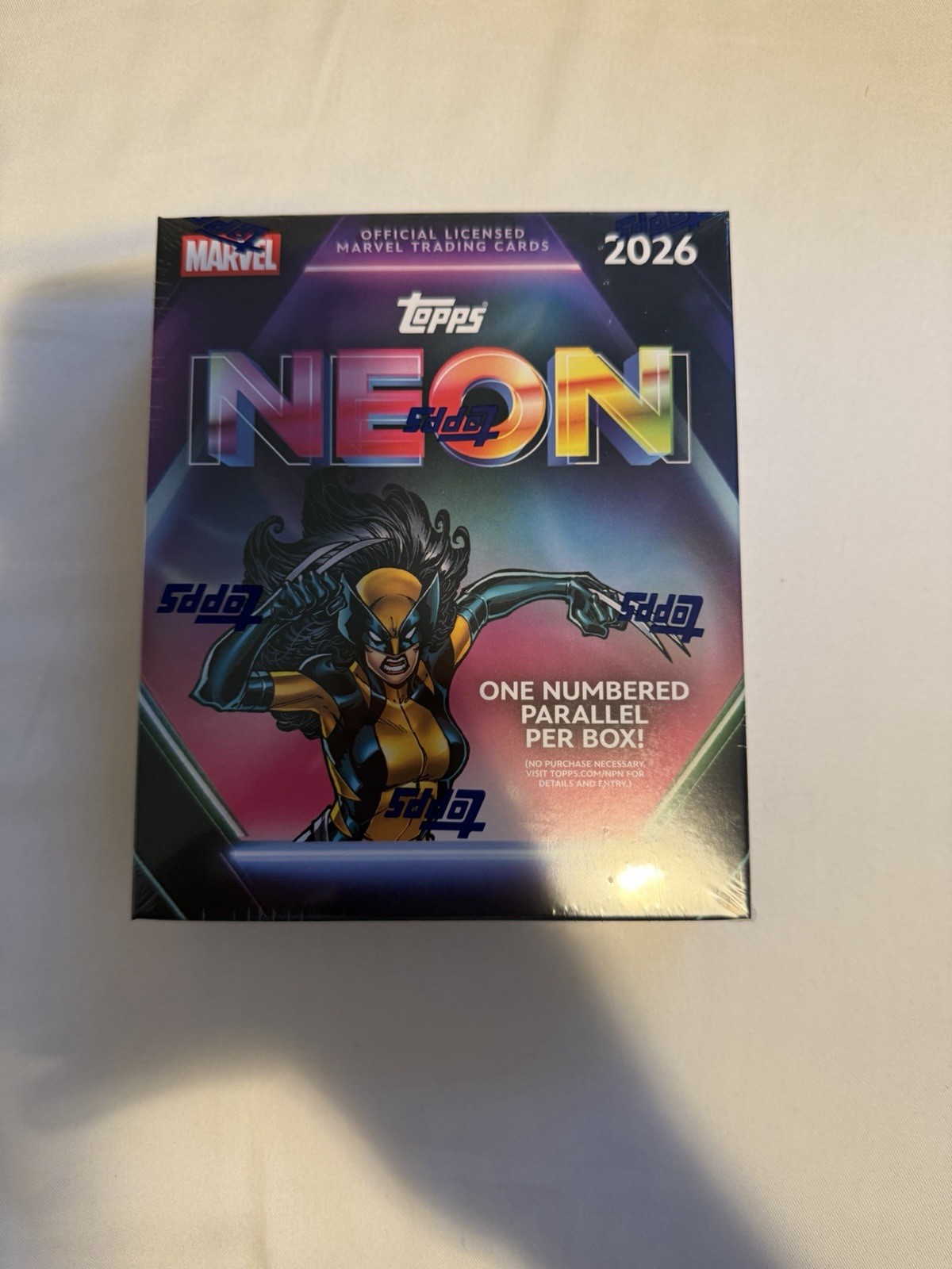 2026 Topps Neon Marvel Mega Box Brand  New SHIPS NOW