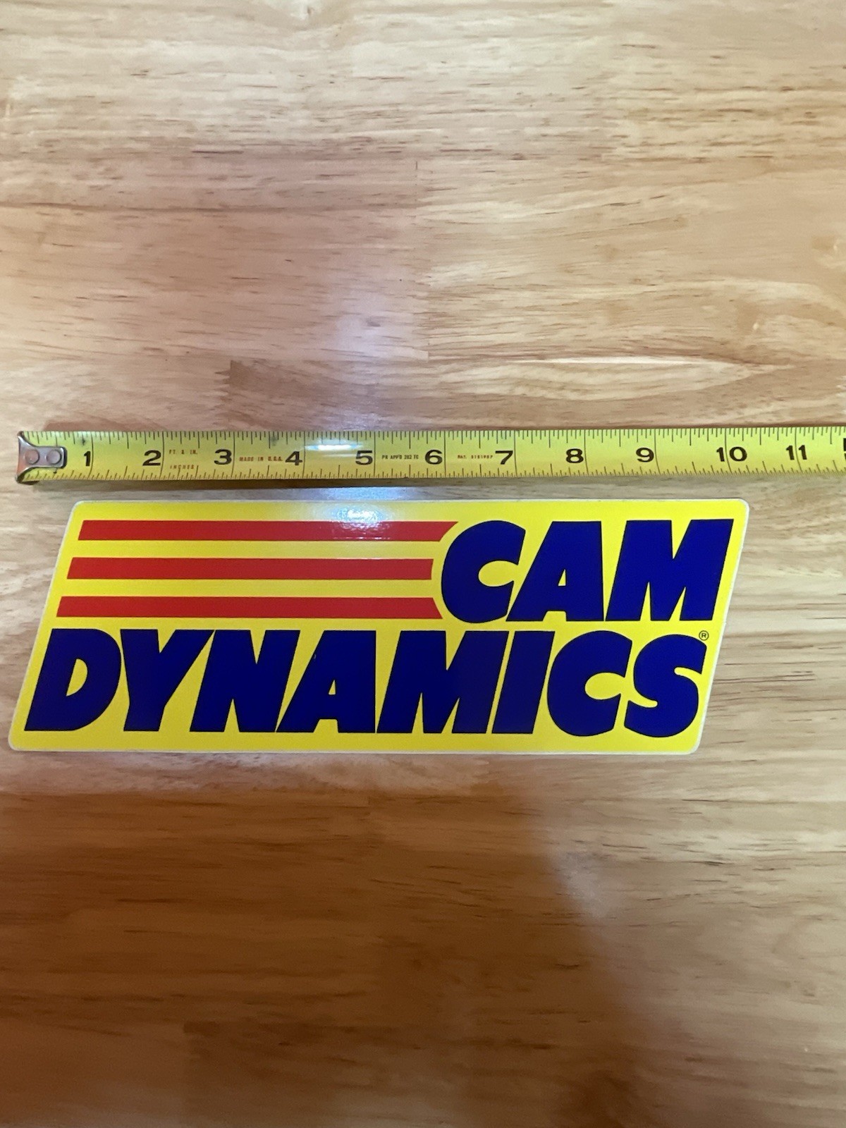Vtg 80s Cam Dynamics Camshaft Drag Racing Engine Contingency 10” and 6” Decals