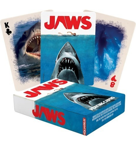 Jaws Playing Cards Deck Aquarius NEW NIB Universal Studios Speilberg Sharks