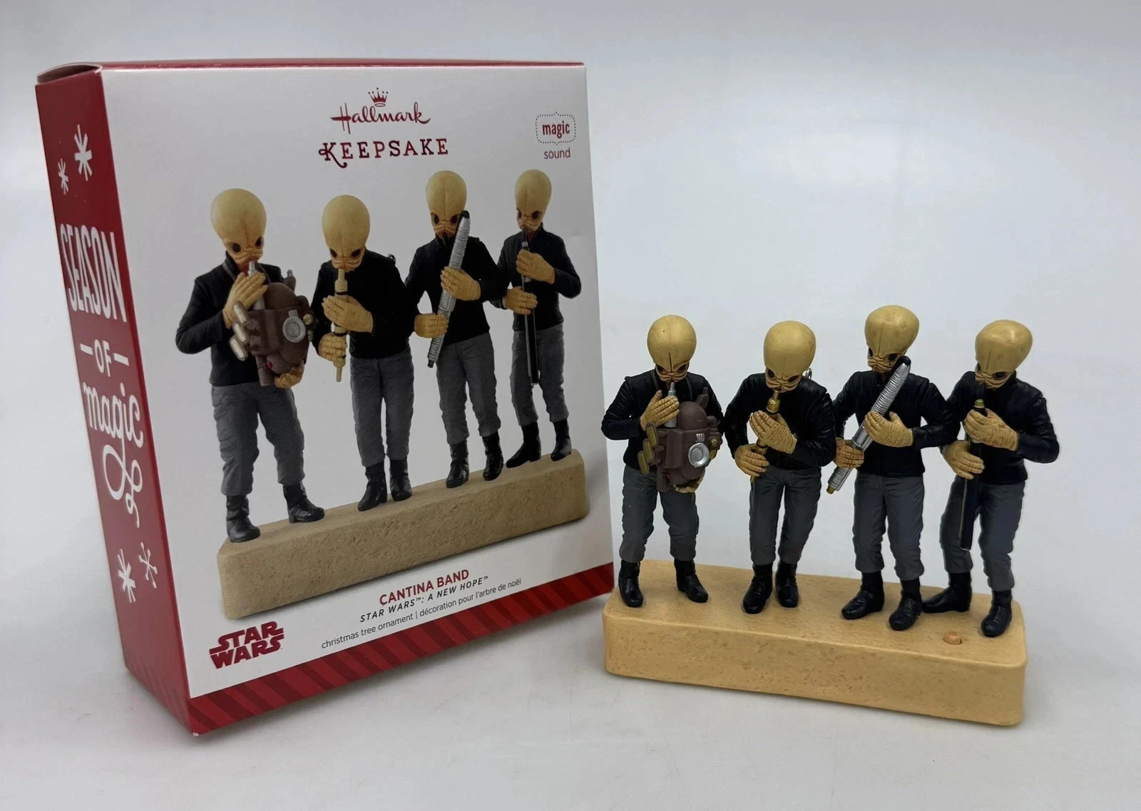 2014Hallmark Keepsake Star Wars: A New Hope Cantina Band Ornament NEW--10-27-13 2014Hallmark Keepsake Star Wars: A New Hope Cantina Band Ornament NEW--10-27-13