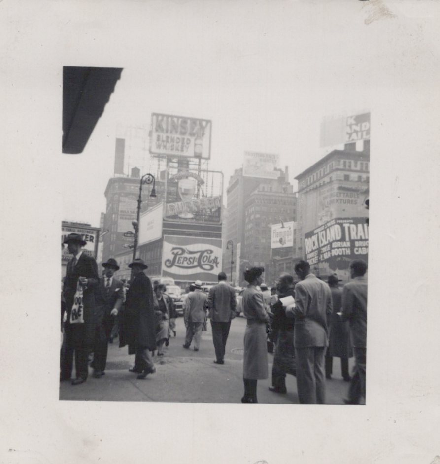 1950 Times Square New York City 1950s Pepsi-Cola Signage - Original Photo