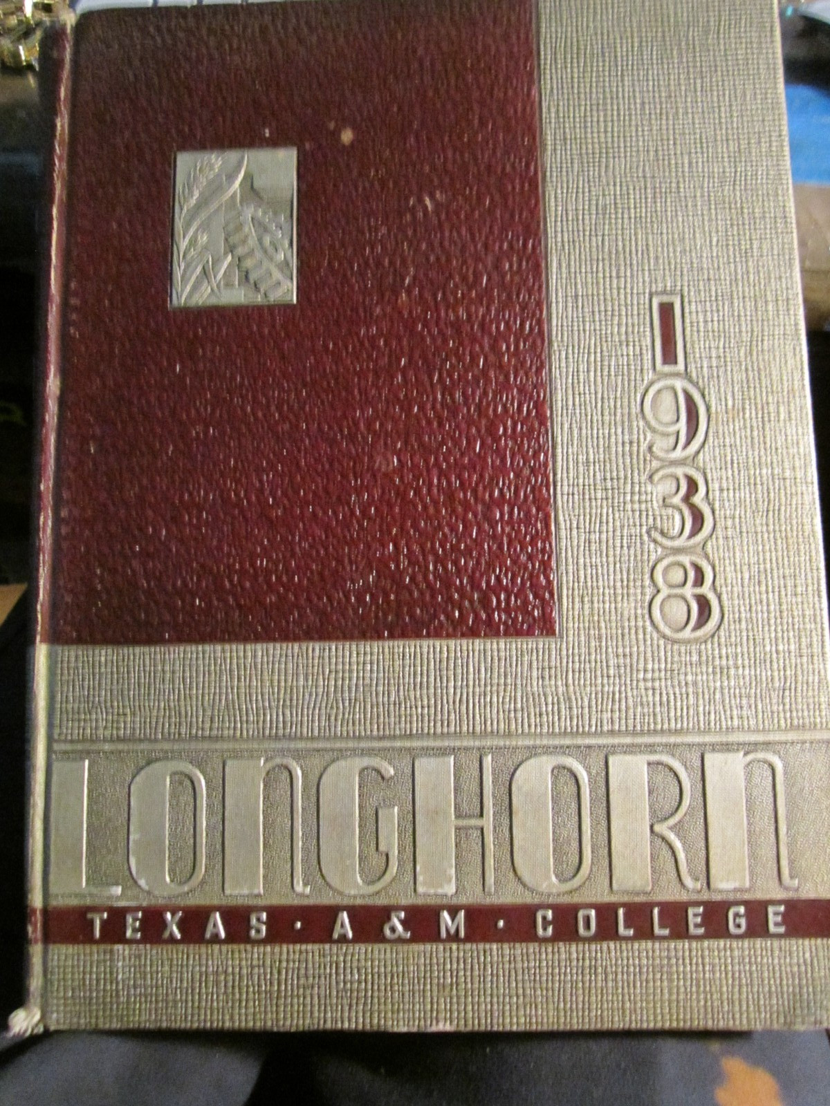 1938 TEXAS A & M COLLEGE YEARBOOK ATHLETIC EDITION