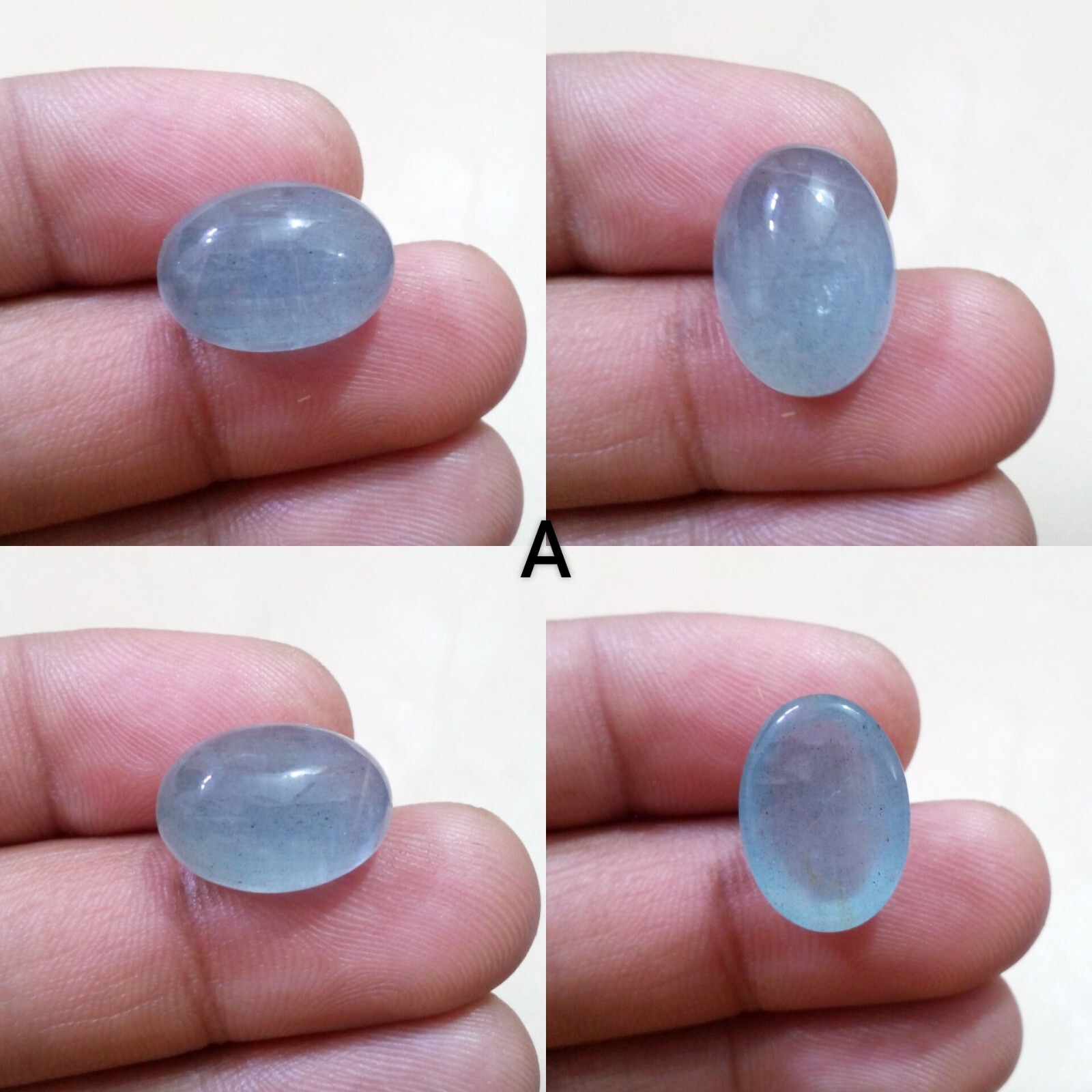 100% Natural Milky Blue Aquamarine Cabochon Loose Gemstone For Making Jewelry 100% Natural Milky Blue Aquamarine Cabochon Loose Gemstone For Making Jewelry