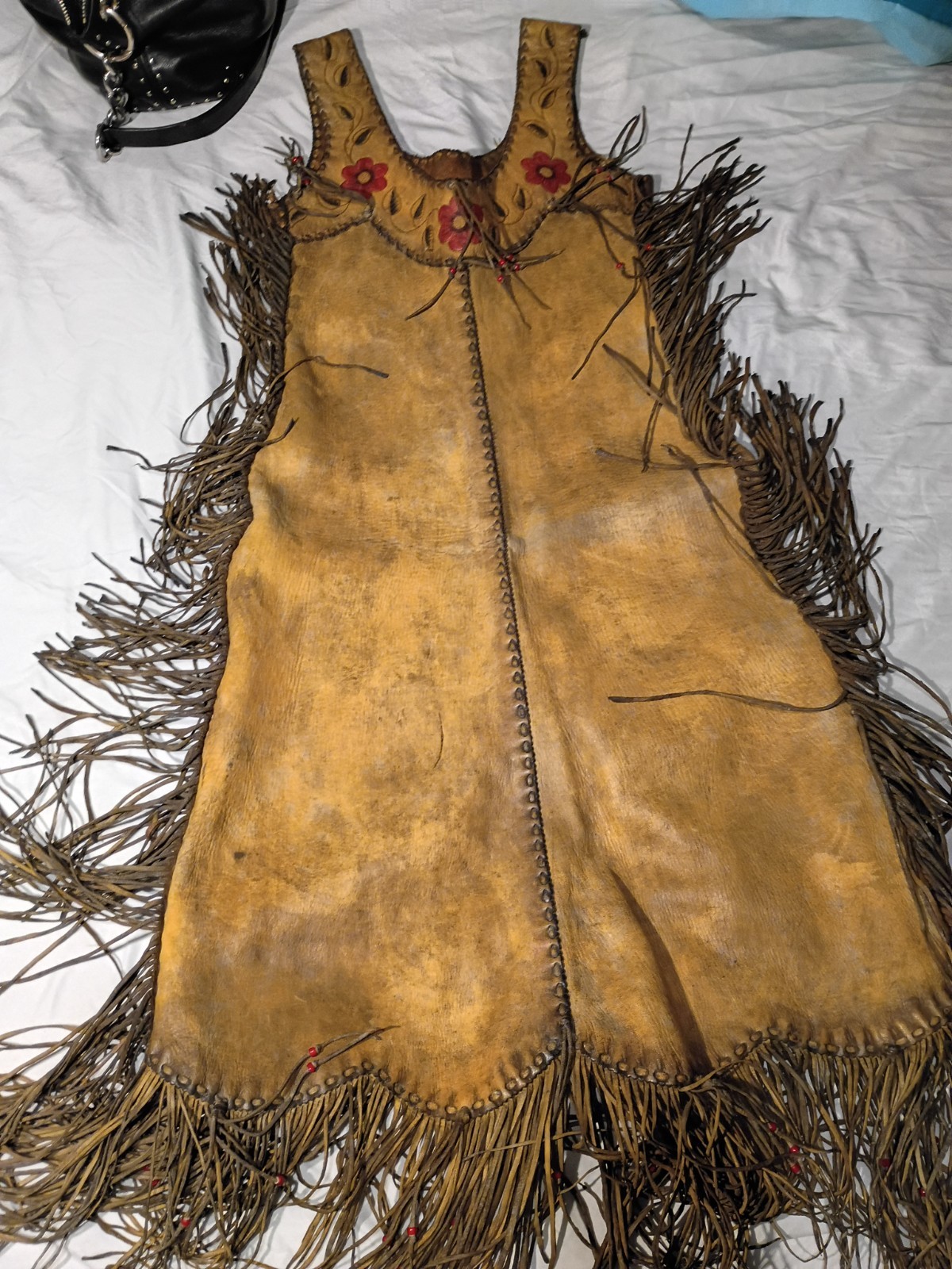 Native American leather garments