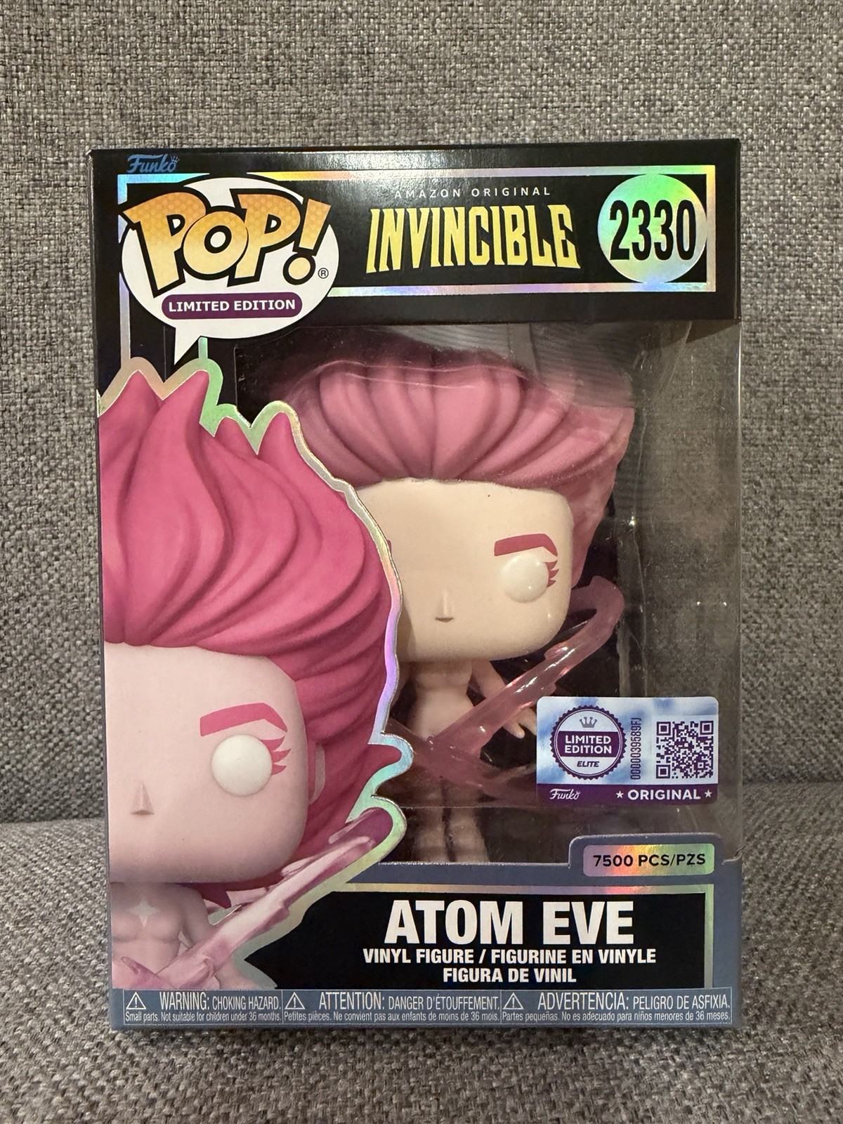 Funko POP Invincible Atom Eve (Pink Energy) #2330 LE 7500 Limited Edition NEW