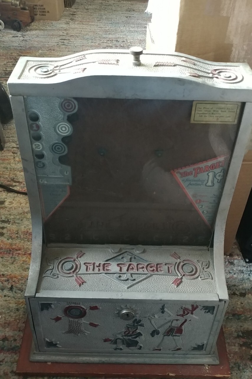 Antique 1926 O.D. Jennings 1 Cent Trade Stimulator \ Antique 1926 O.D. Jennings 1 Cent Trade Stimulator \