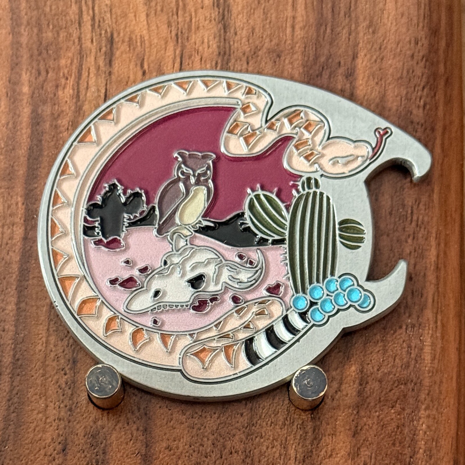 Port Of Nogales AZ Tactical Enforcement Unit Bottle Opener Challenge Coin  M#13