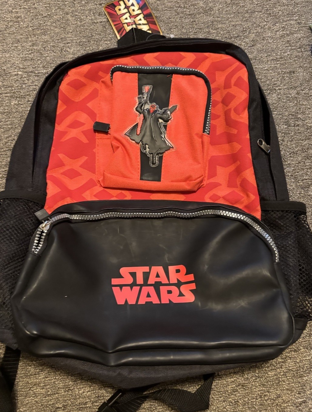 Vintage Star Wars Darth Maul Backpack NWT