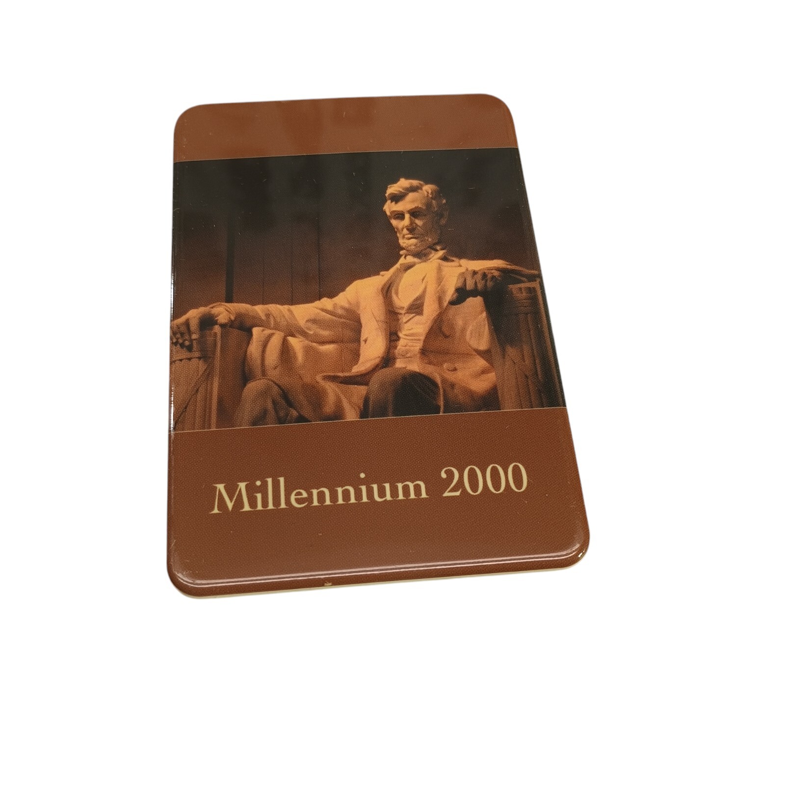 Vtg Abraham Lincoln Millennium Metro Subway WMATA Fare Card Holder Sleeve 200pcs