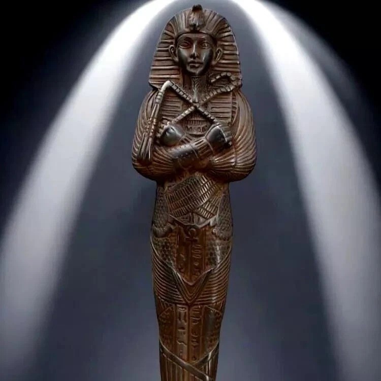 Authentic Pharaonic Black Statue Rare Egyptian Artifacts Of Phataoh Tutankhamun