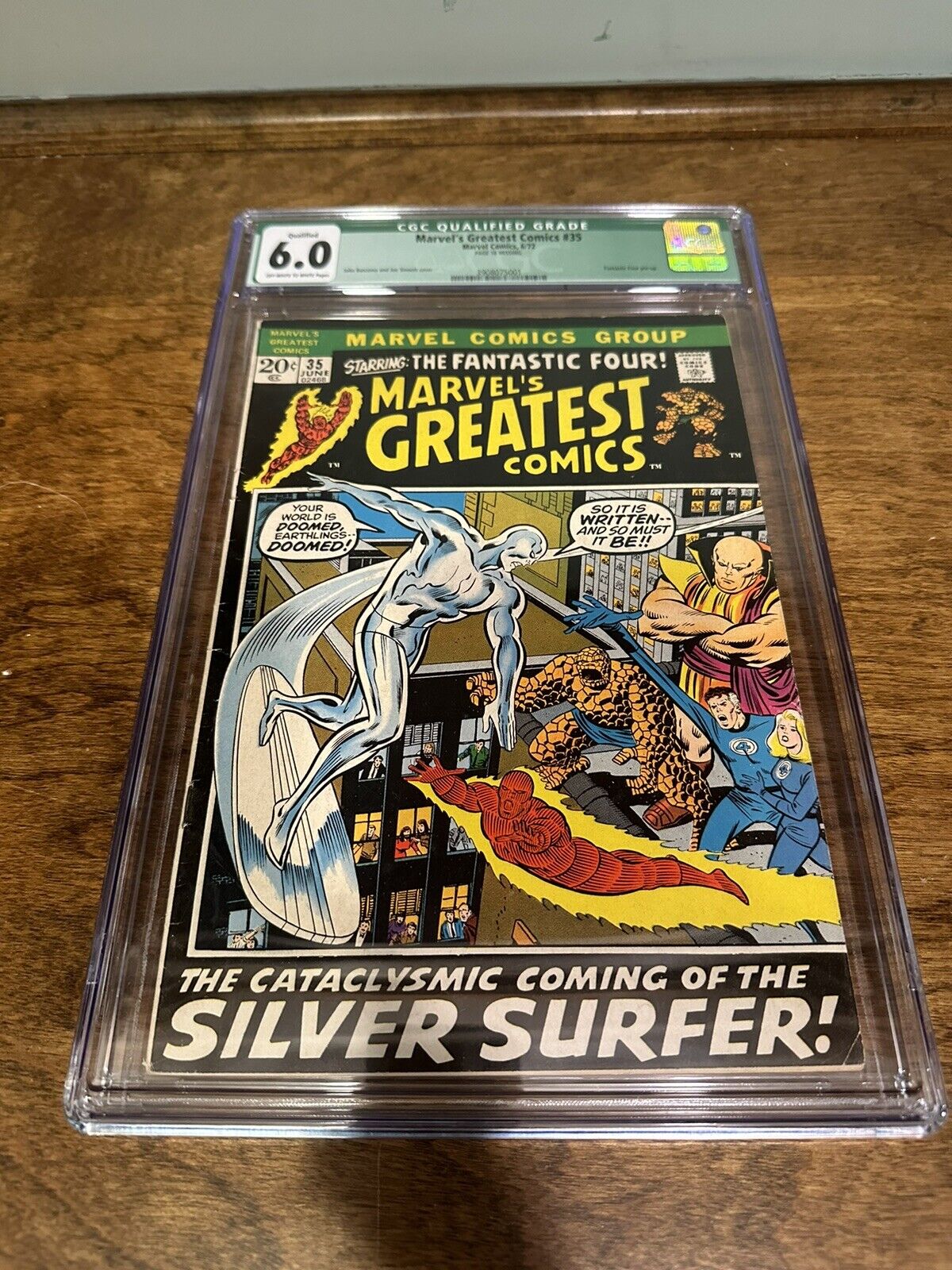 Marvel's Greatest Comics #35 CGC 6.0 Picture Frame Cover 1972