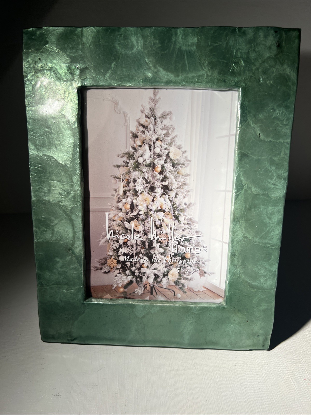 Nicole Miller Home 5×7 Picture Frame Made in Philippines