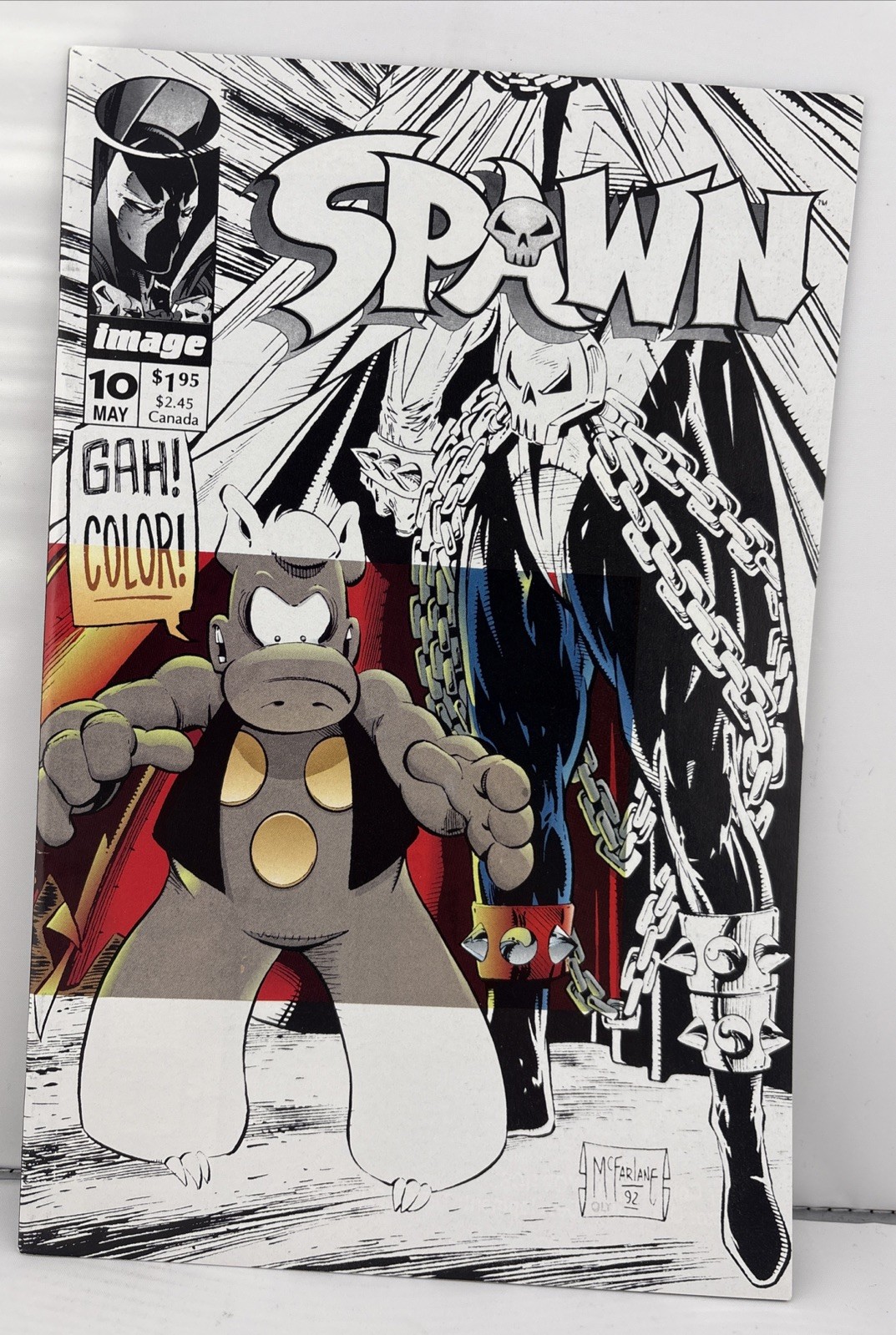 Spawn #10 1993 Image Comics Todd McFarlane Near Mint Comic Books.