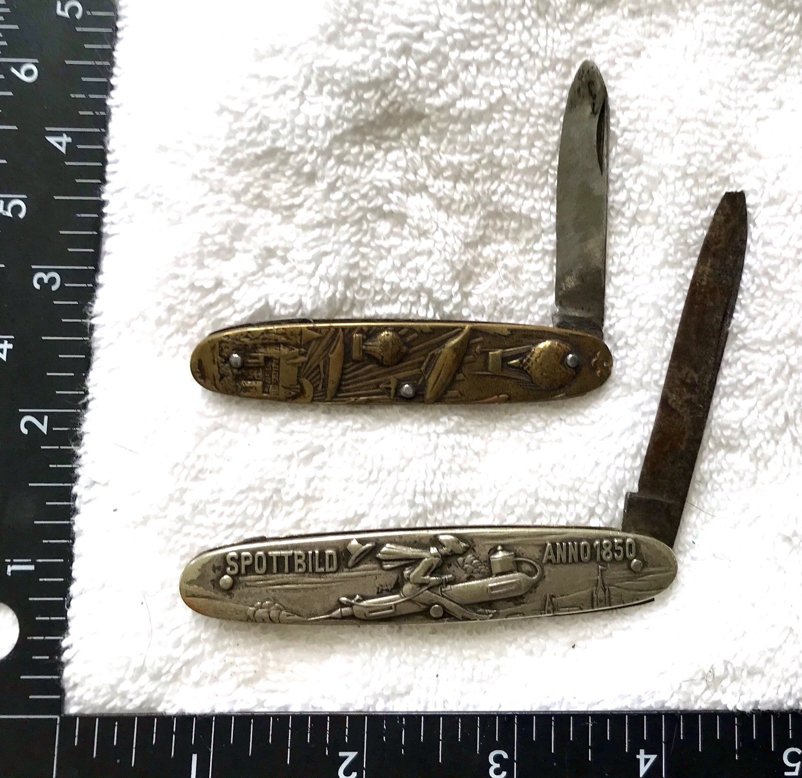 Two Zeppelin Pen Knives - 1920’s