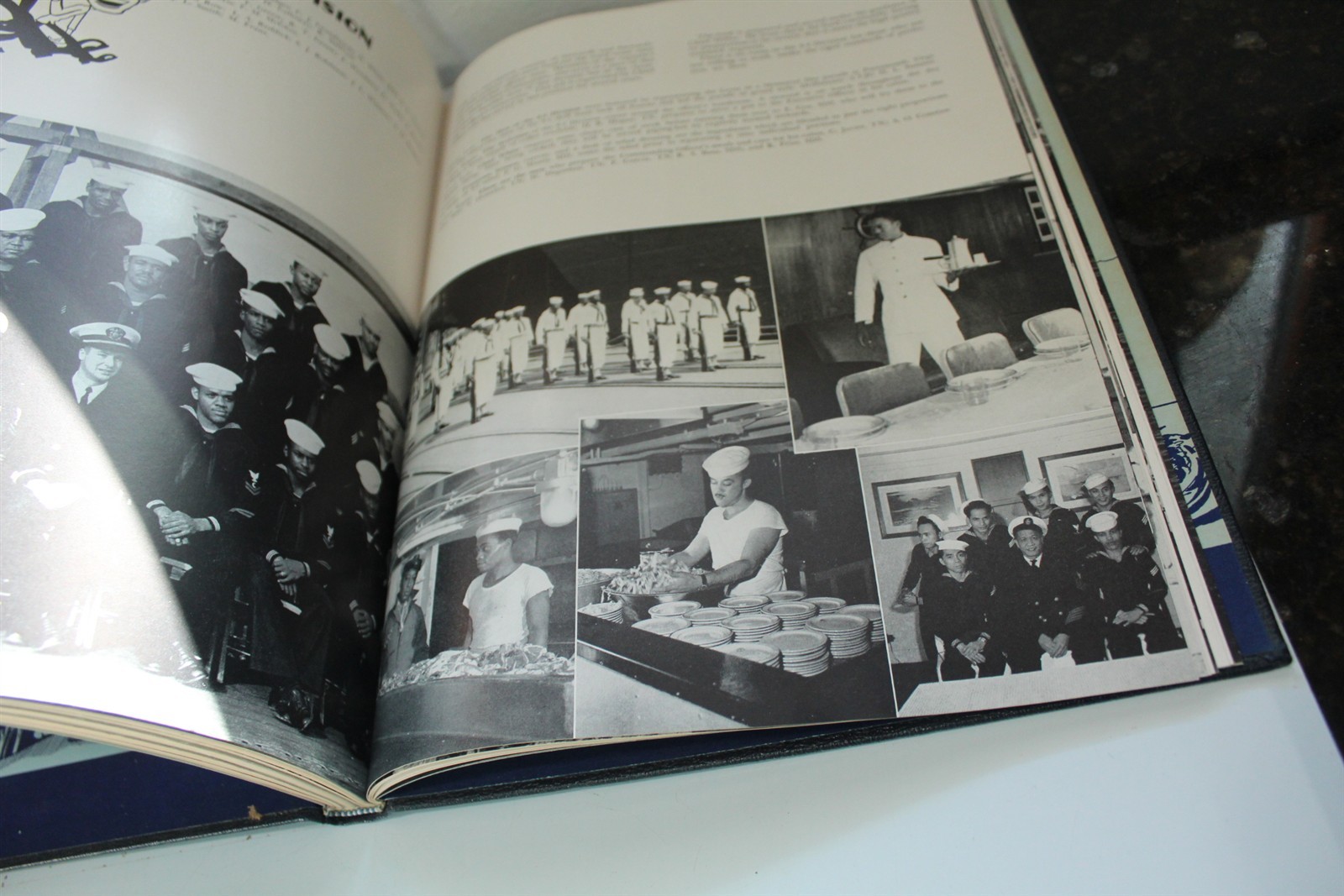 Vintage 1951-52 USS Leyte Mediterranean Cruise Yearbook + Ship & Group Photos